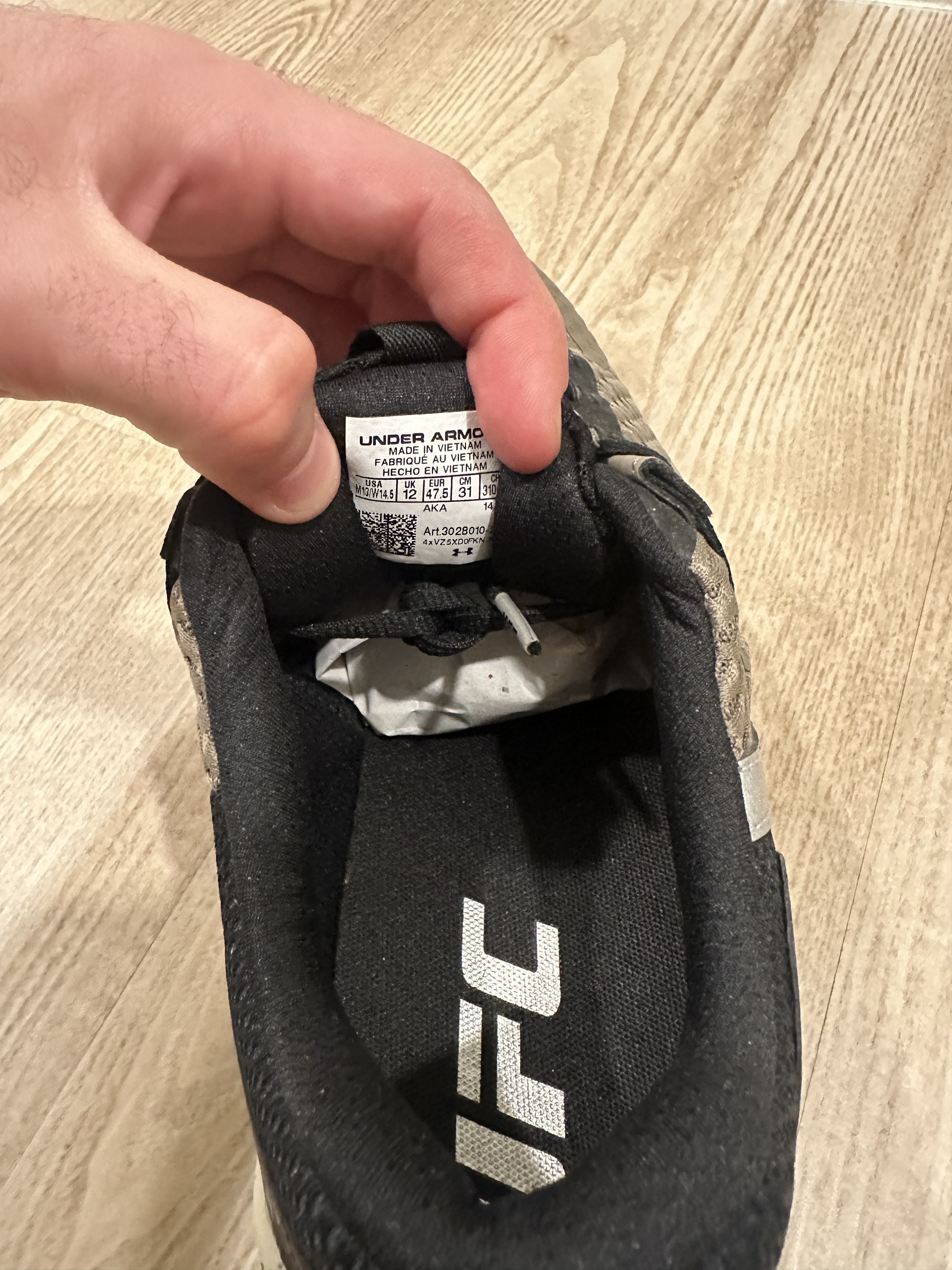 Under Armour UFC Project Rock Shoes Size US 13 / EU 46 - 5 Thumbnail
