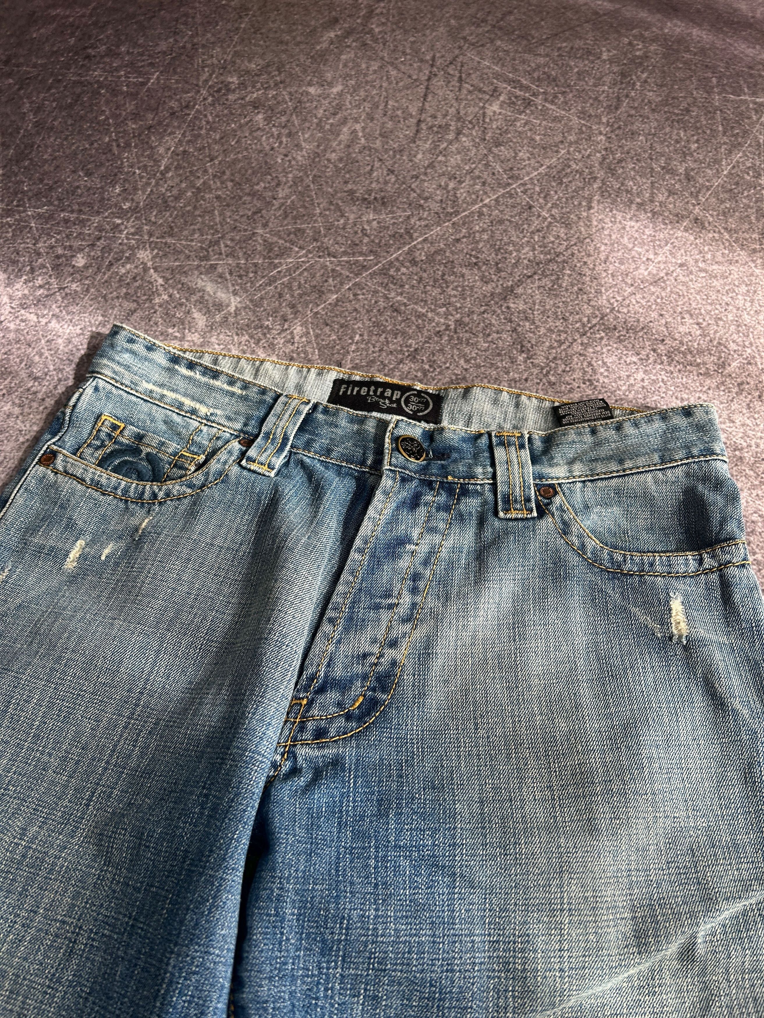 Japanese Brand VTG Balenciaga Rick Owens Style Cargo Jeans 90s Y2K Size US 30 / EU 46 - 7 Thumbnail