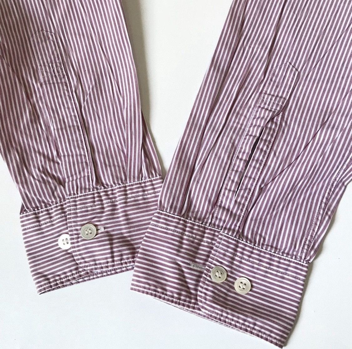 Comme des Garcons Cdg homme deux multi pattern striped button up Size US M / EU 48-50 / 2 - 2 Thumbnail