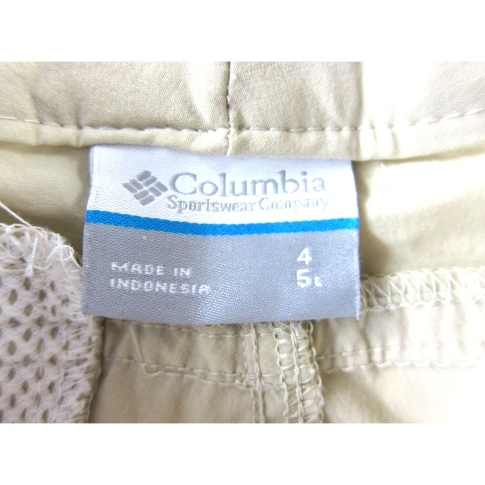 Vintage Columbia PFG Nylon Stretch Beige Brown Lightweight Hike Travel Packable Shorts S Women Beige Nylon Stretch Lightweight Hiking 4 Size 28" / US 6 / IT 42 - 3 Thumbnail