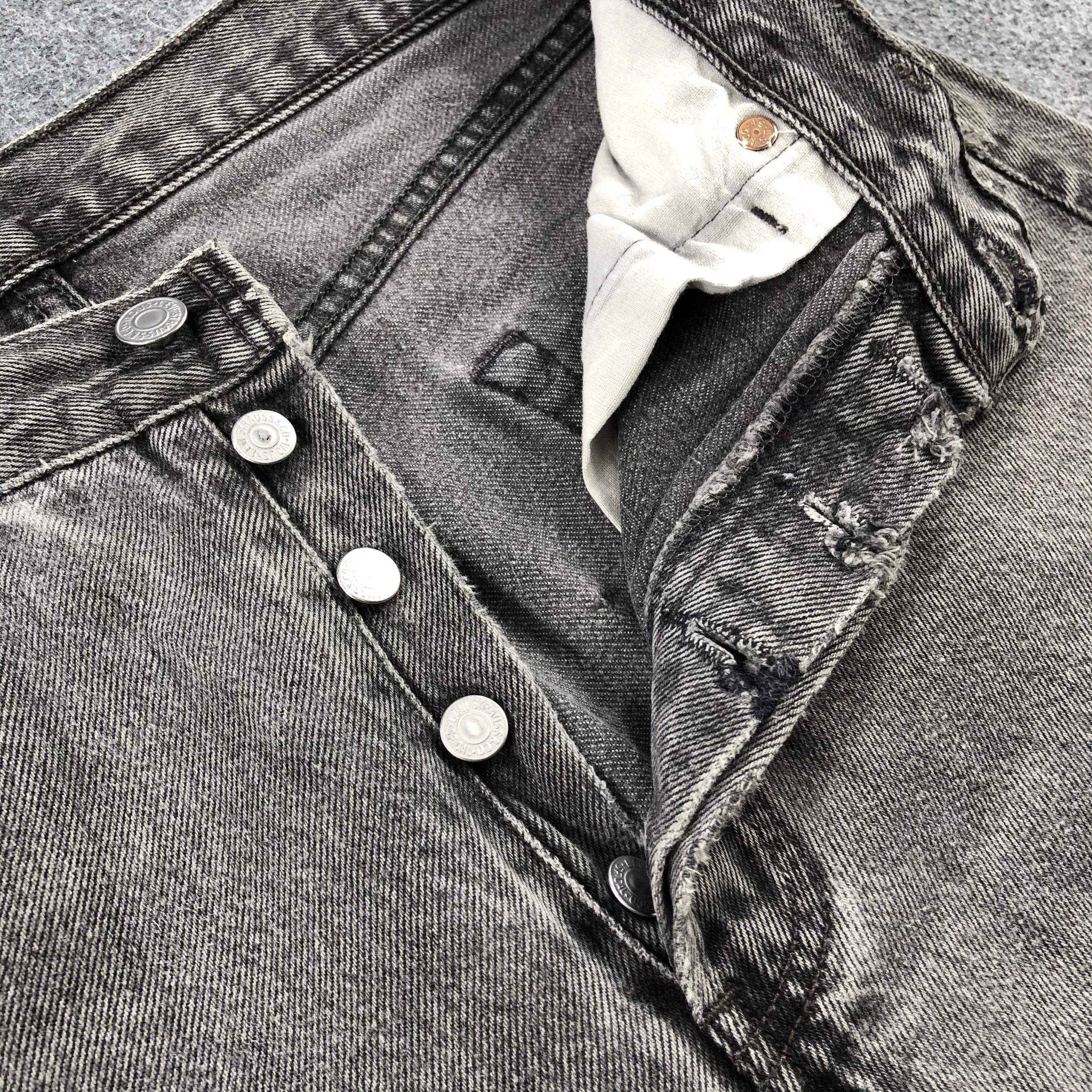 Levi's Vintage 90s Levis 501 Earth Tone Jeans-J1616 Size US 30 / EU 46 - 13 Thumbnail