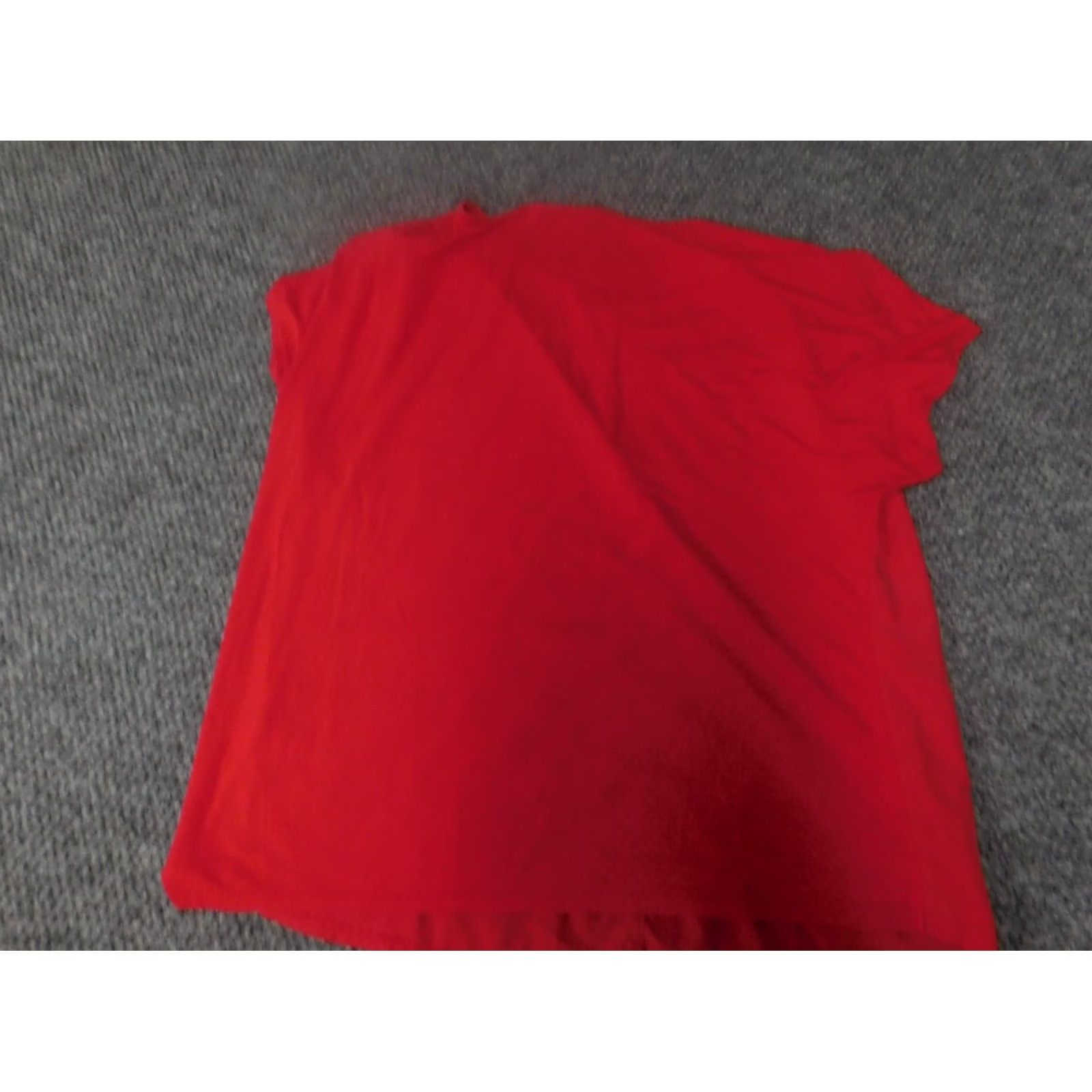 Calvin Klein Calvin Klein Blouse S Women Red Crew Neck Short Sleeve Pullover Casual Solid Zipper Classic Size S / US 4 / IT 40 - 6 Thumbnail