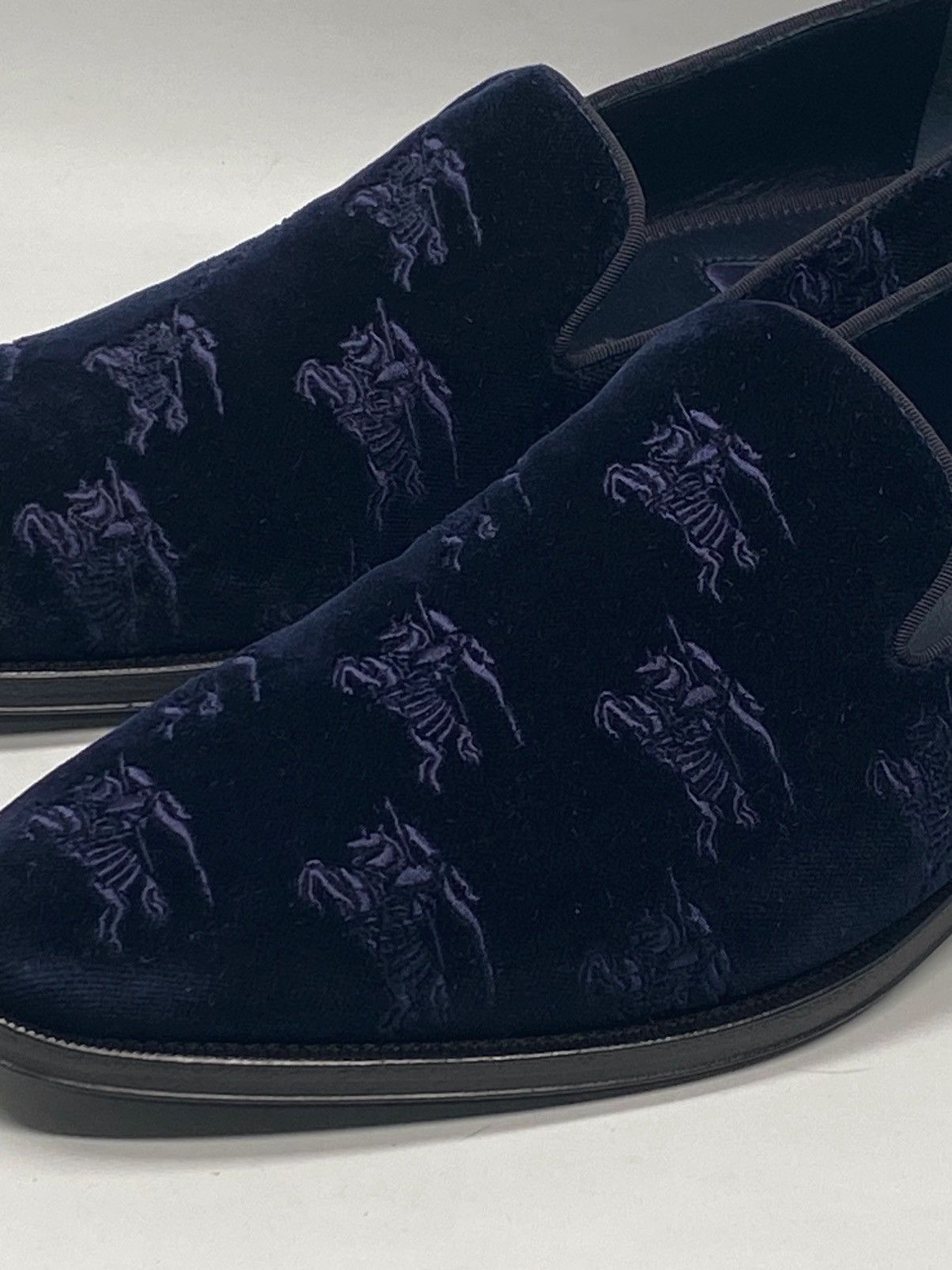 Burberry Burberry Wayne Velvet Loafer size 43.5/us size 10.5 Size US 10.5 / EU 43-44 - 5 Thumbnail