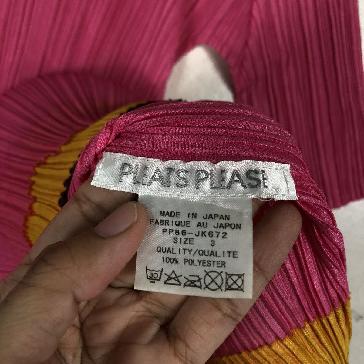 Issey Miyake 🔥RARE THREE COLOUR PLEATS PLEASE ISSEY MIYAKE JAPAN Size US M / EU 48-50 / 2 - 11 Thumbnail