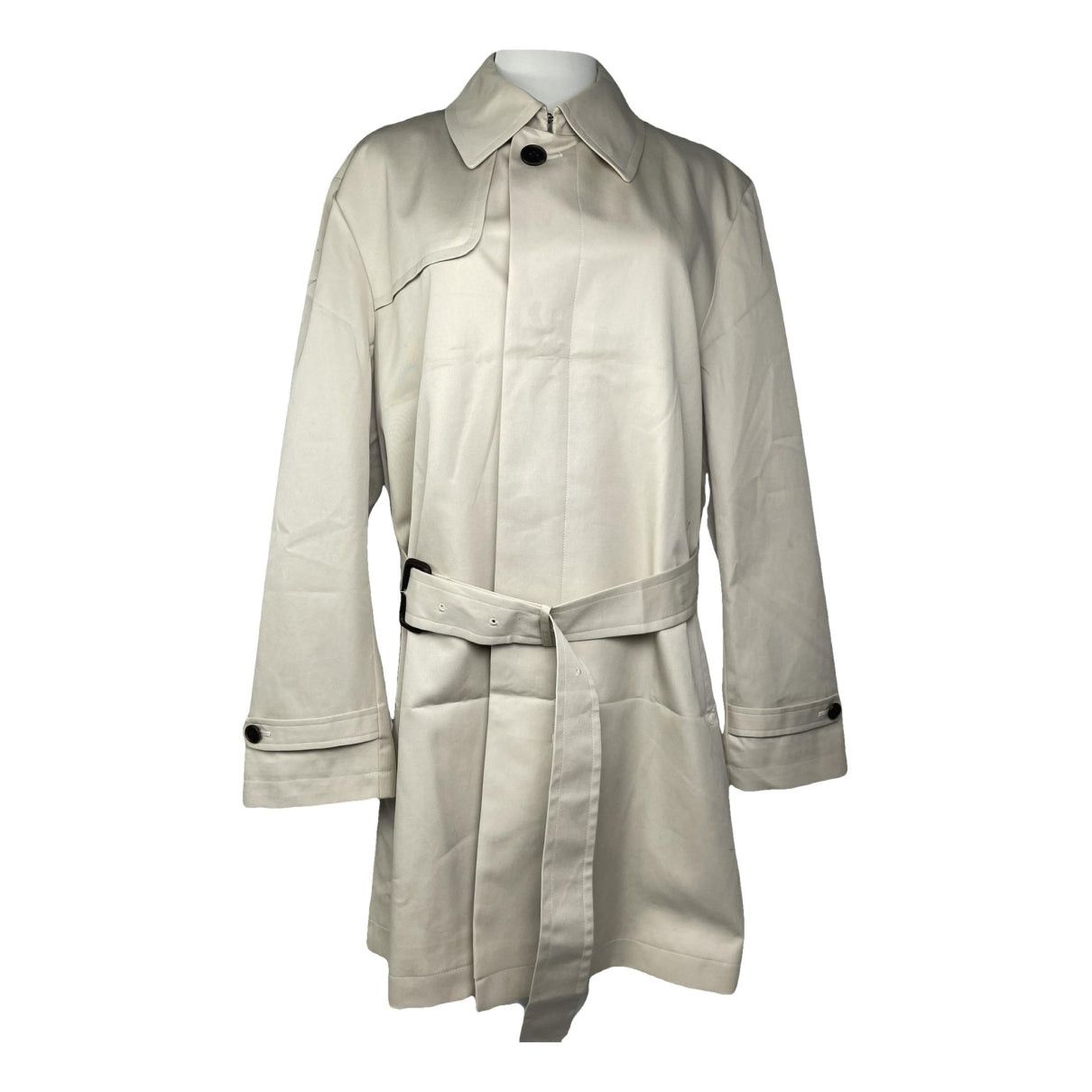 Kansai Yamamoto Beige Polyester Coat Size M / US 6-8 / IT 42-44 - 1 Thumbnail