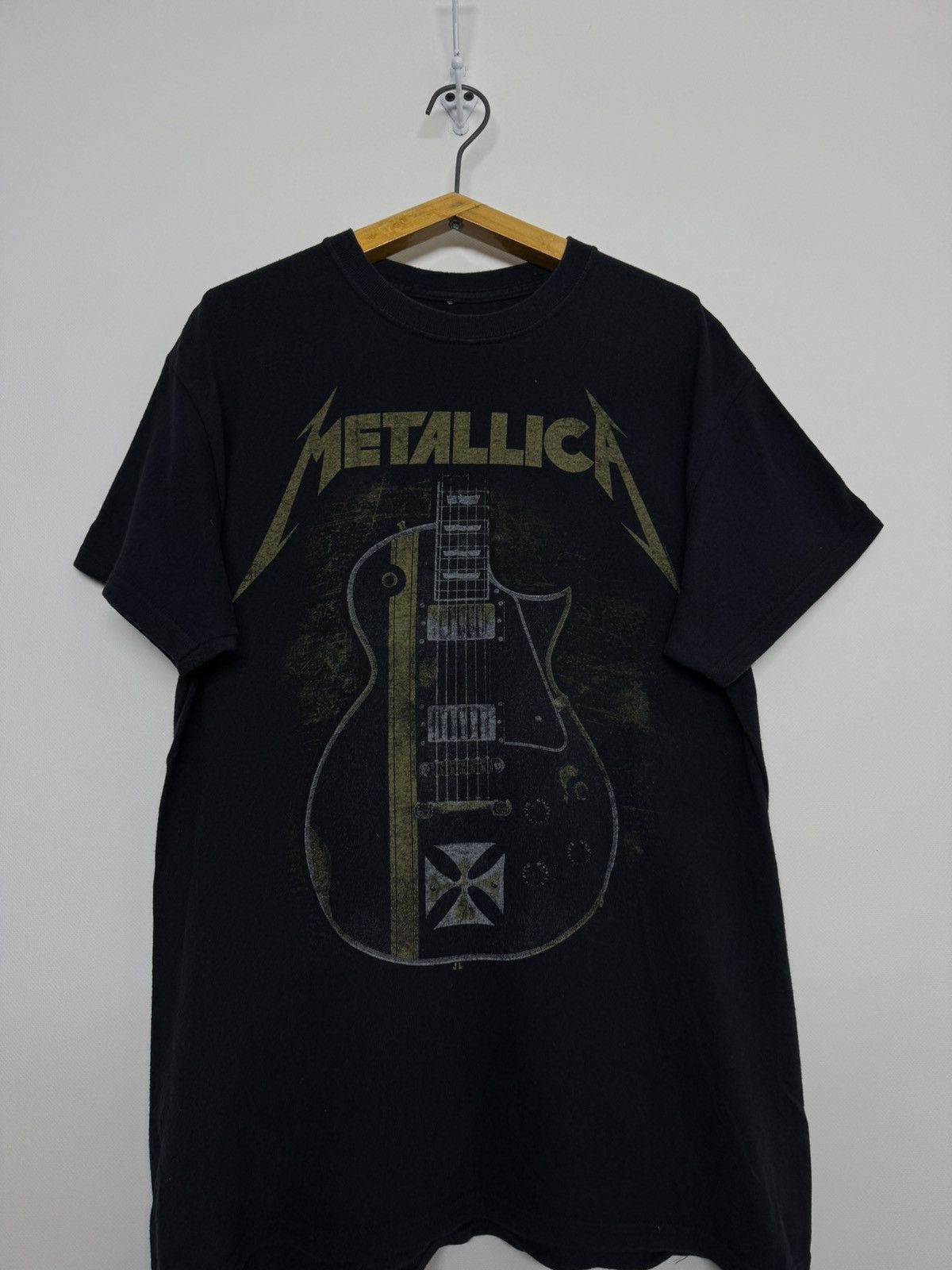 Metallica Vintage Metallica Damaged Punk Metal Rock Band Big Logo Size US M / EU 48-50 / 2 - 2 Thumbnail
