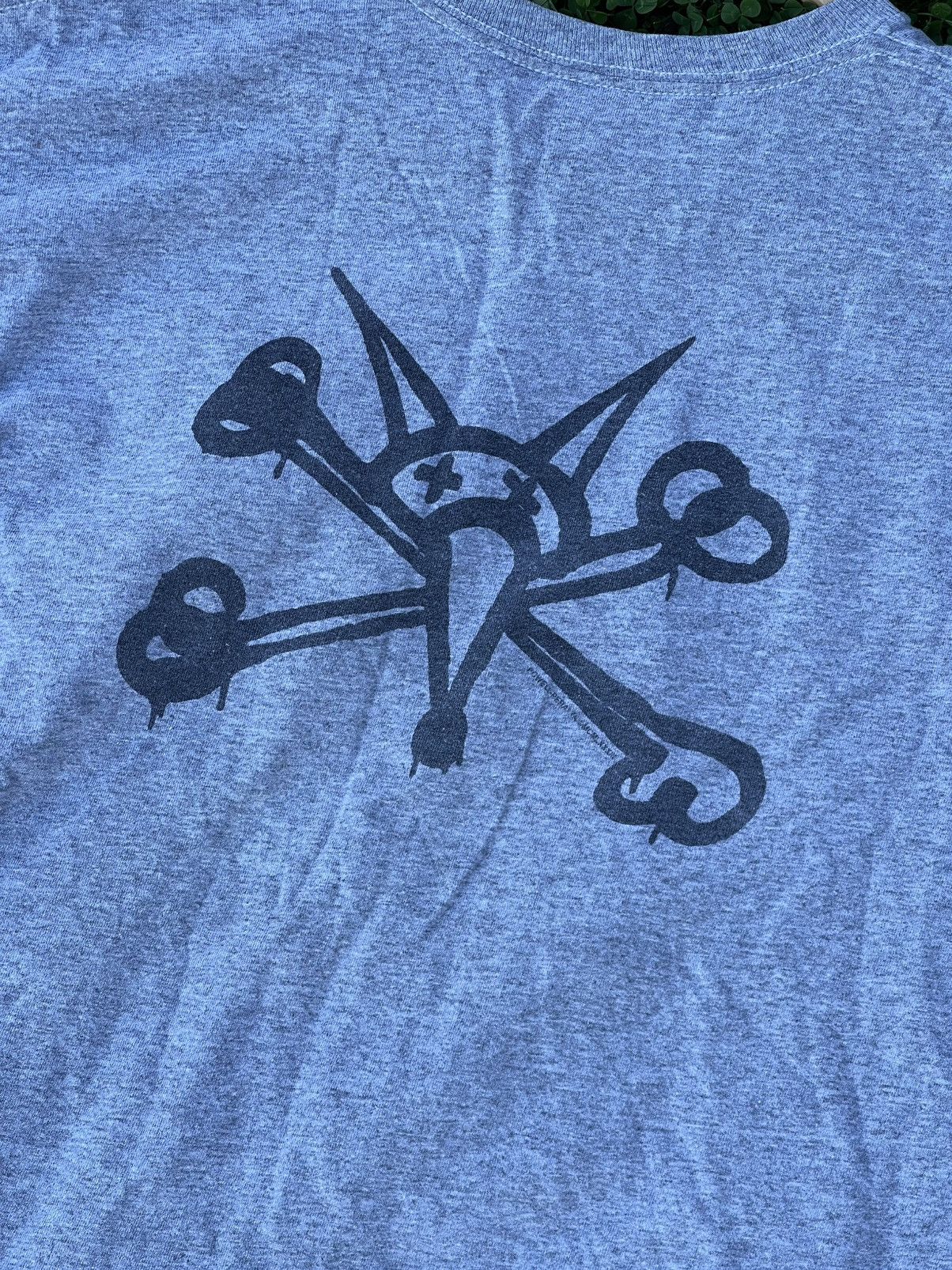 Powell Peralta Powell Peralta Rat Bones back print grey tee sk8 Size US M / EU 48-50 / 2 - 4 Thumbnail