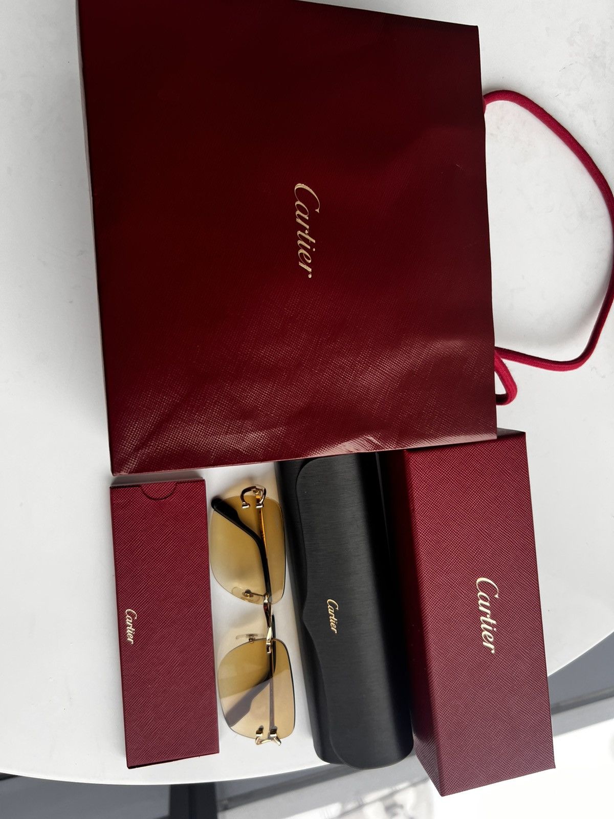 Cartier Cartier Gold C de Cartier CT0330S Sunglasses Size ONE SIZE - 6 Thumbnail
