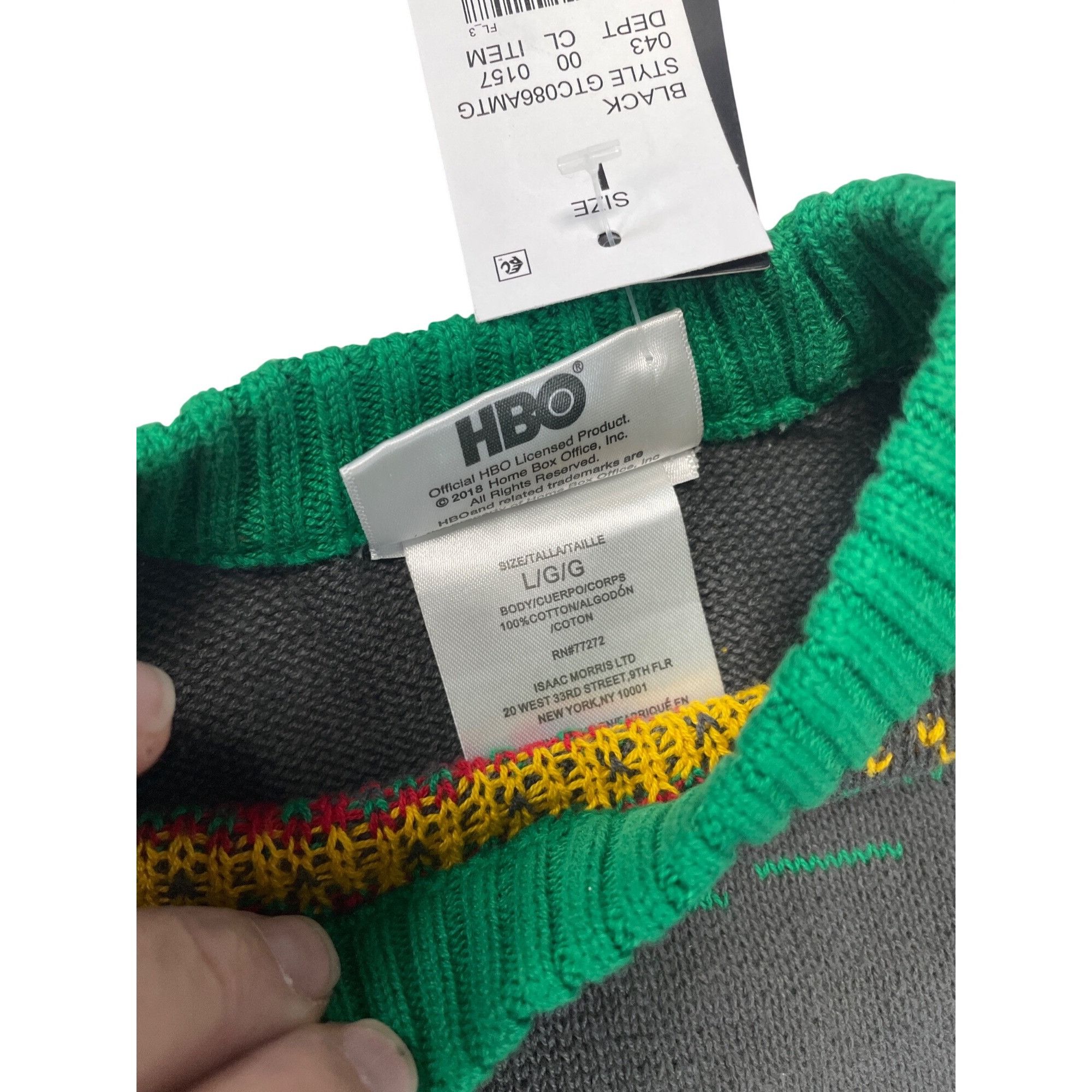 Other Game Of Thrones Official Mesn Green Cotton Xmas Green Sweate Size US L / EU 52-54 / 3 - 6 Thumbnail