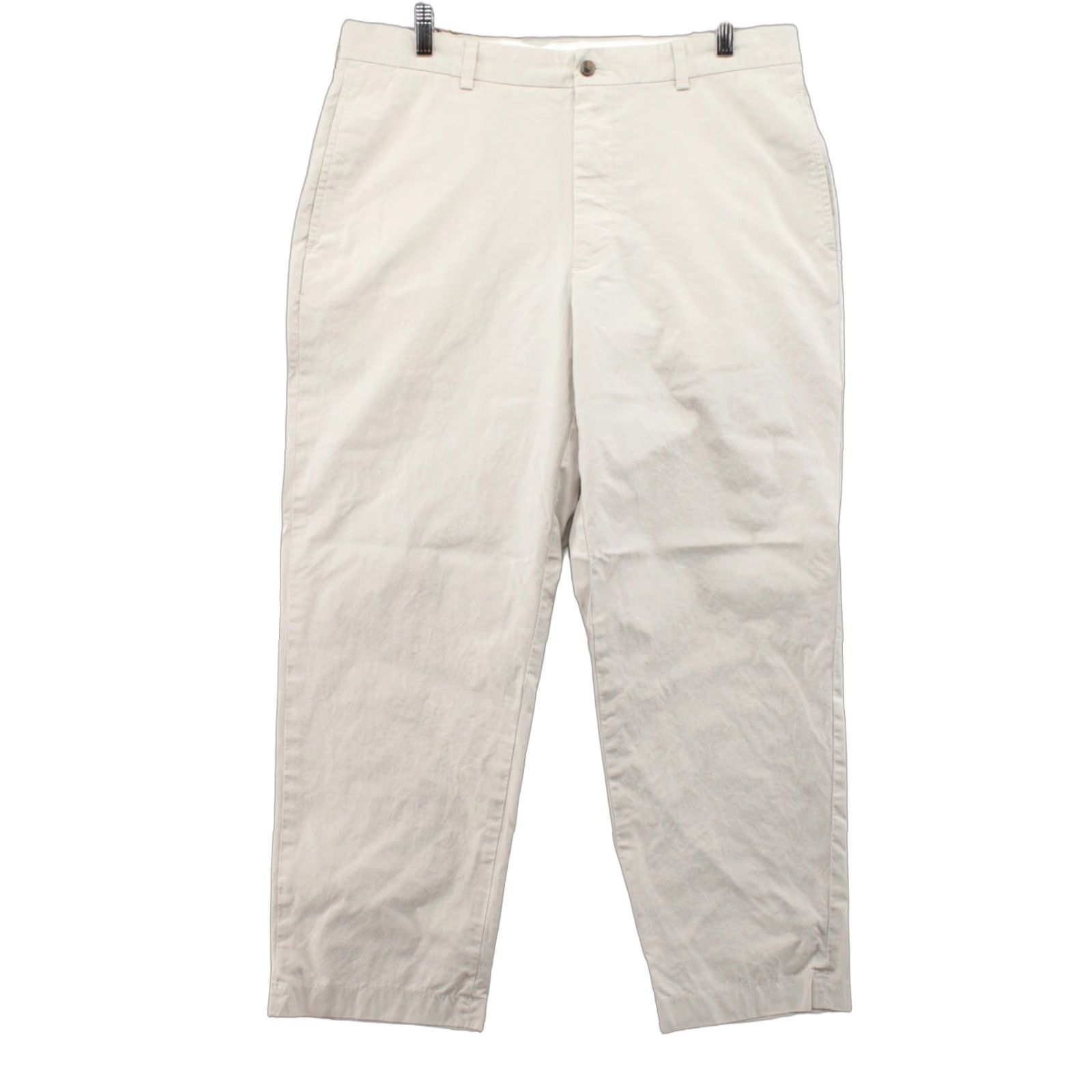 Brooks Brothers Brooks Brothers 346 Chino Pants Mens 36X29 Beige Flat Front 100% Cotton Preppy Size US 36 / EU 52 - 1 Thumbnail