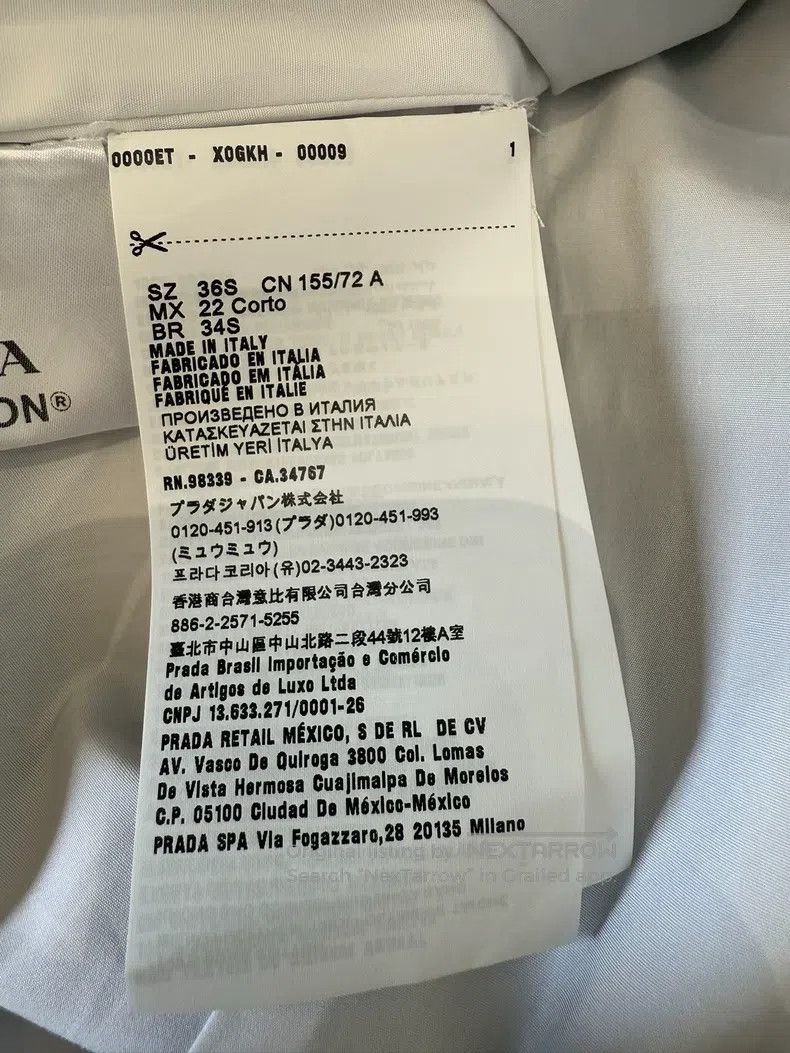 Prada Prada Black and white stitching dress Size XS / US 0-2 / IT 36-38 - 6 Thumbnail