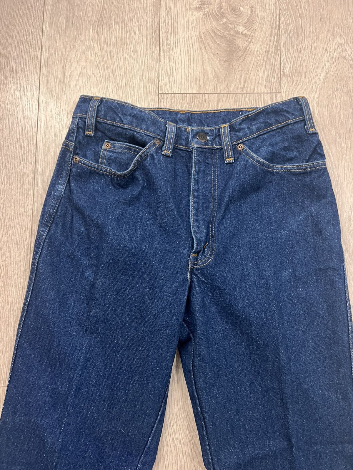 Levi's × Vintage Vintage GWG Great Western Garments Denim Jeans 29 x28.5 70s Size US 29 - 5 Thumbnail