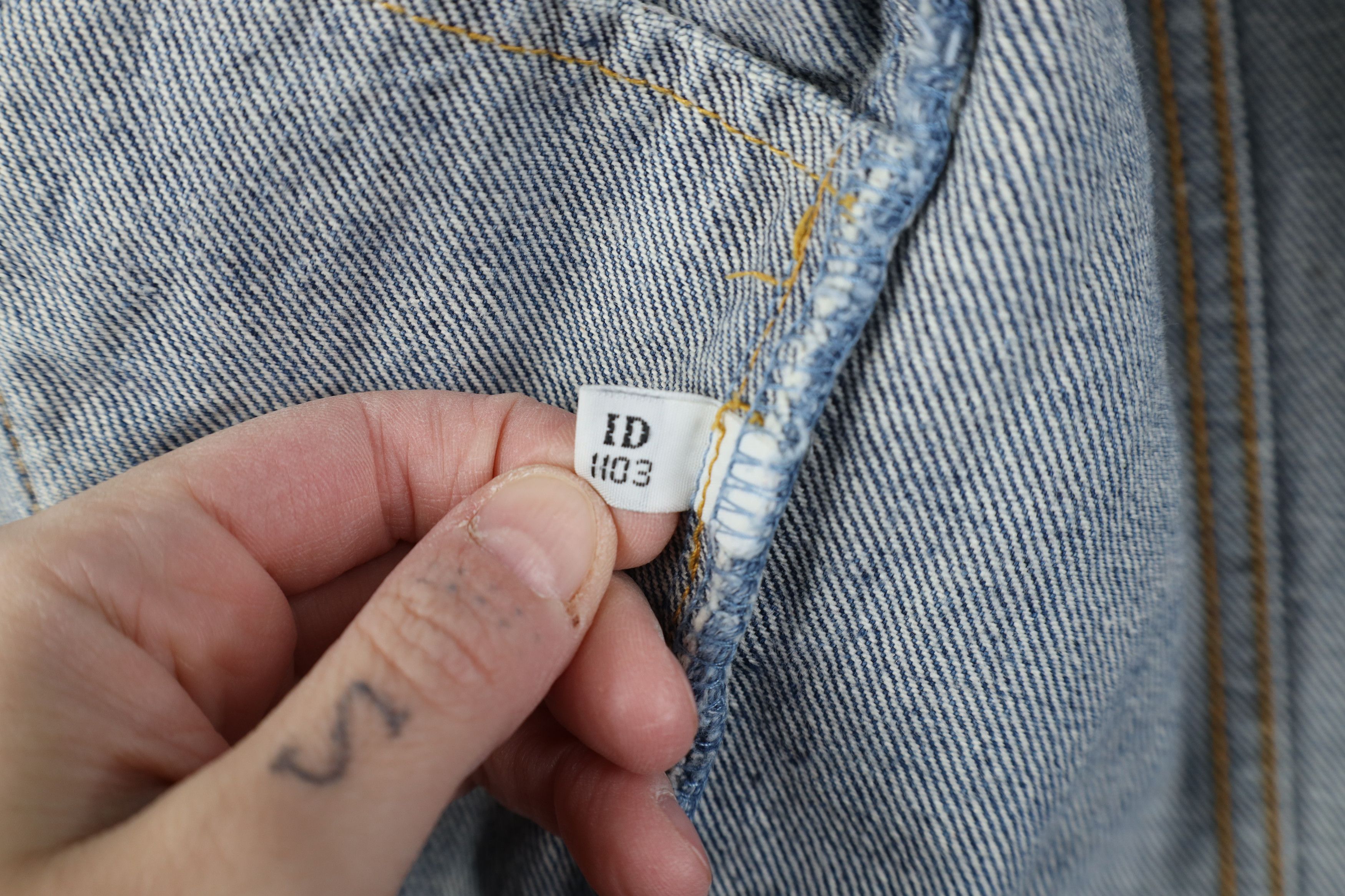 Express Vintage Y2K Express Babydoll Cropped Denim Trucker Jacket Size M / US 6-8 / IT 42-44 - 10 Thumbnail