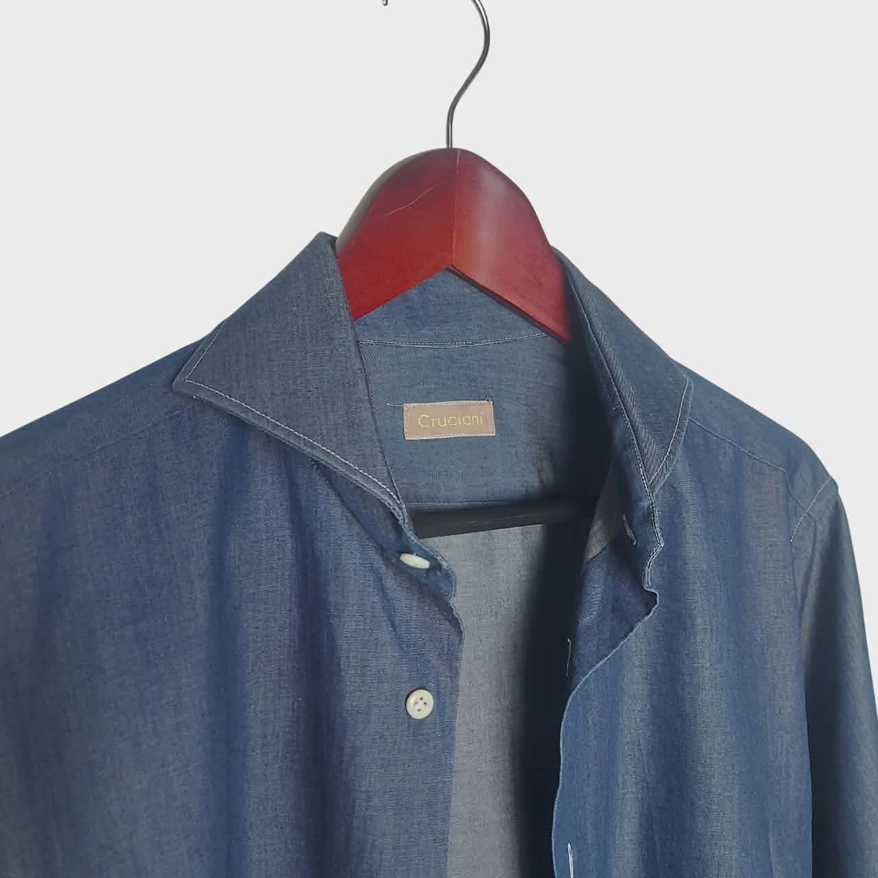 Cruciani CRUCIANI COTTON SHIRT Size 42R - 2 Thumbnail