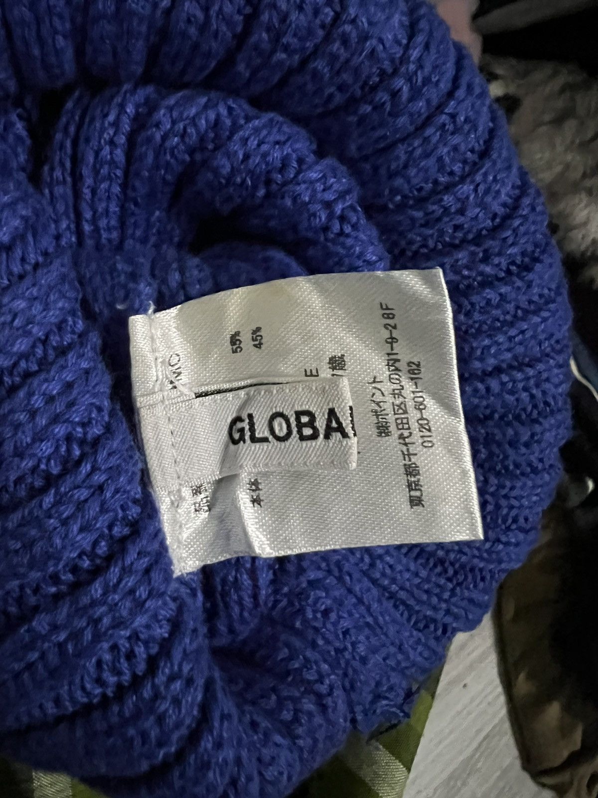 Japanese Brand Japanese Brand Global Work Beanie Hat Size ONE SIZE - 6 Thumbnail