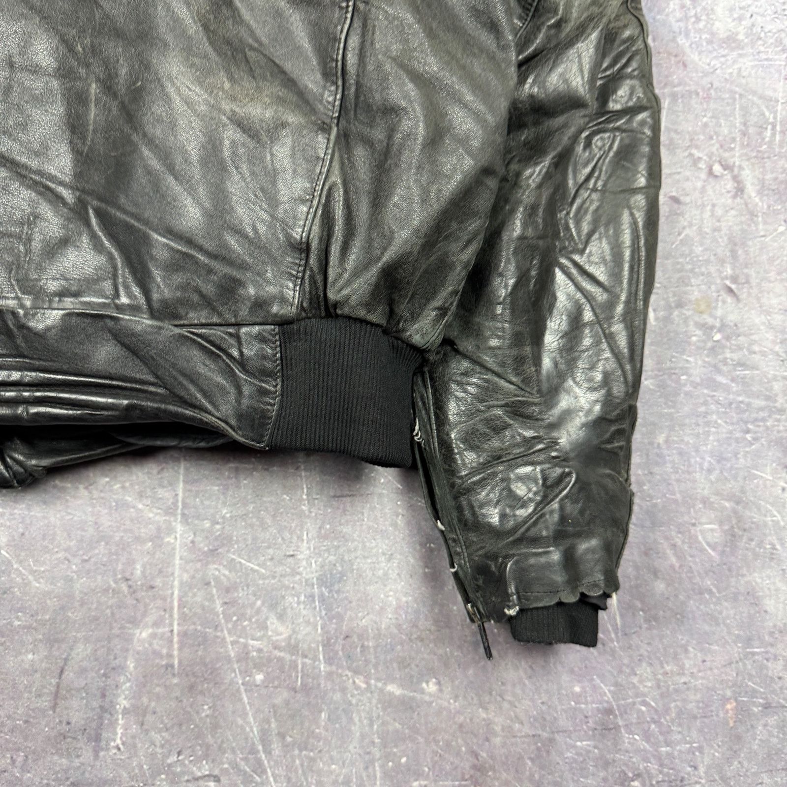 Vintage 00's Black Arctic Wear Arctic Cat Bomber Jacket 0206 Size US L / EU 52-54 / 3 - 8 Thumbnail