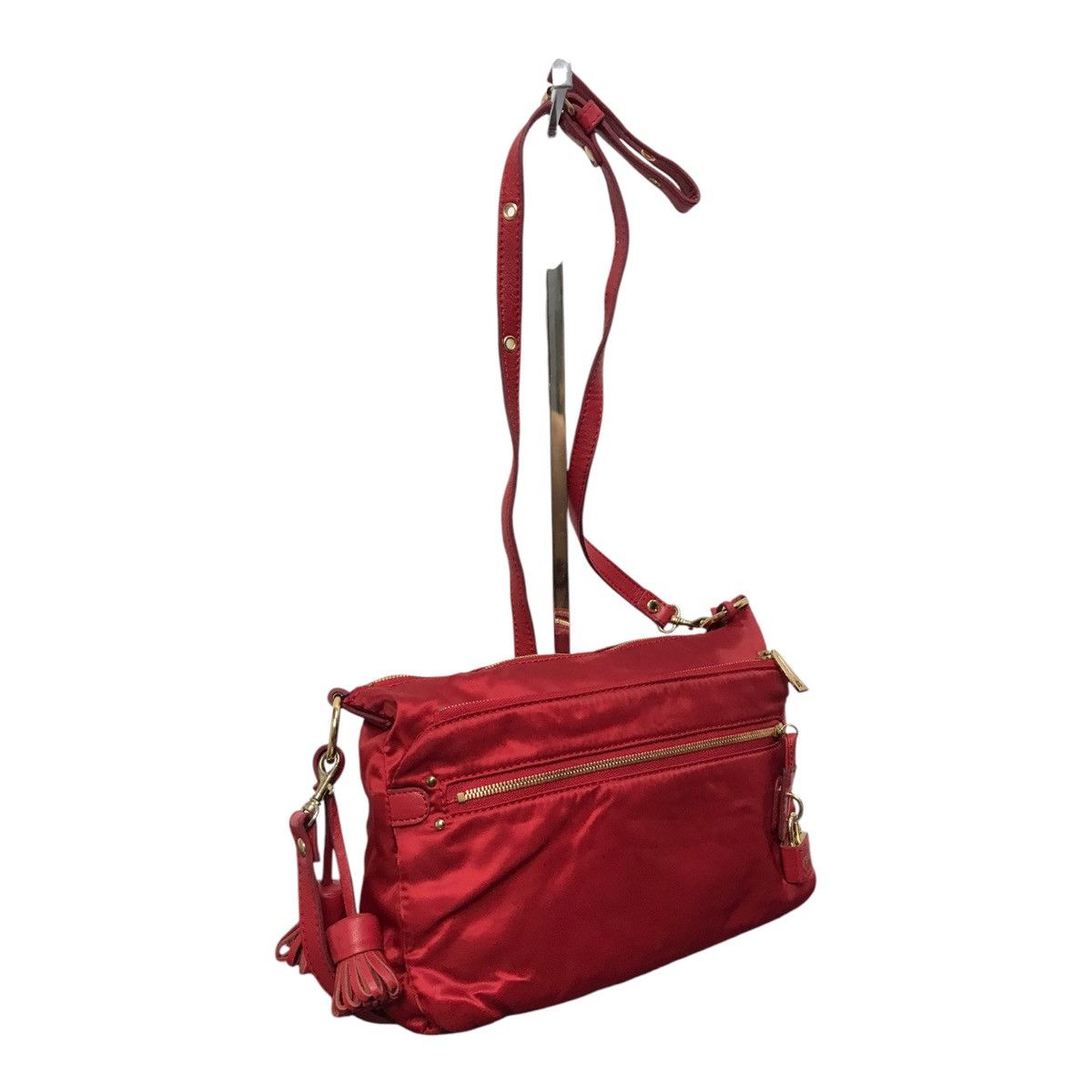 Y's × Yohji Yamamoto Yohji Yamamoto Y’Saccs Red Sling Bag Size ONE SIZE - 3 Thumbnail