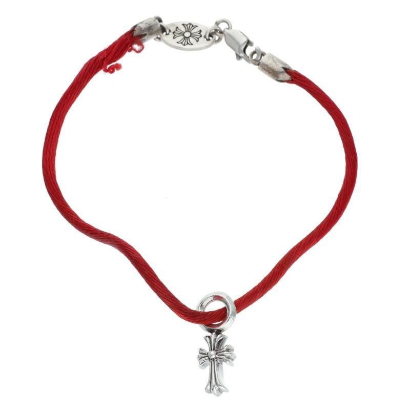 Chrome Hearts Chrome Hearts KZ cross Silk Bracelet Size ONE SIZE - 1 Thumbnail