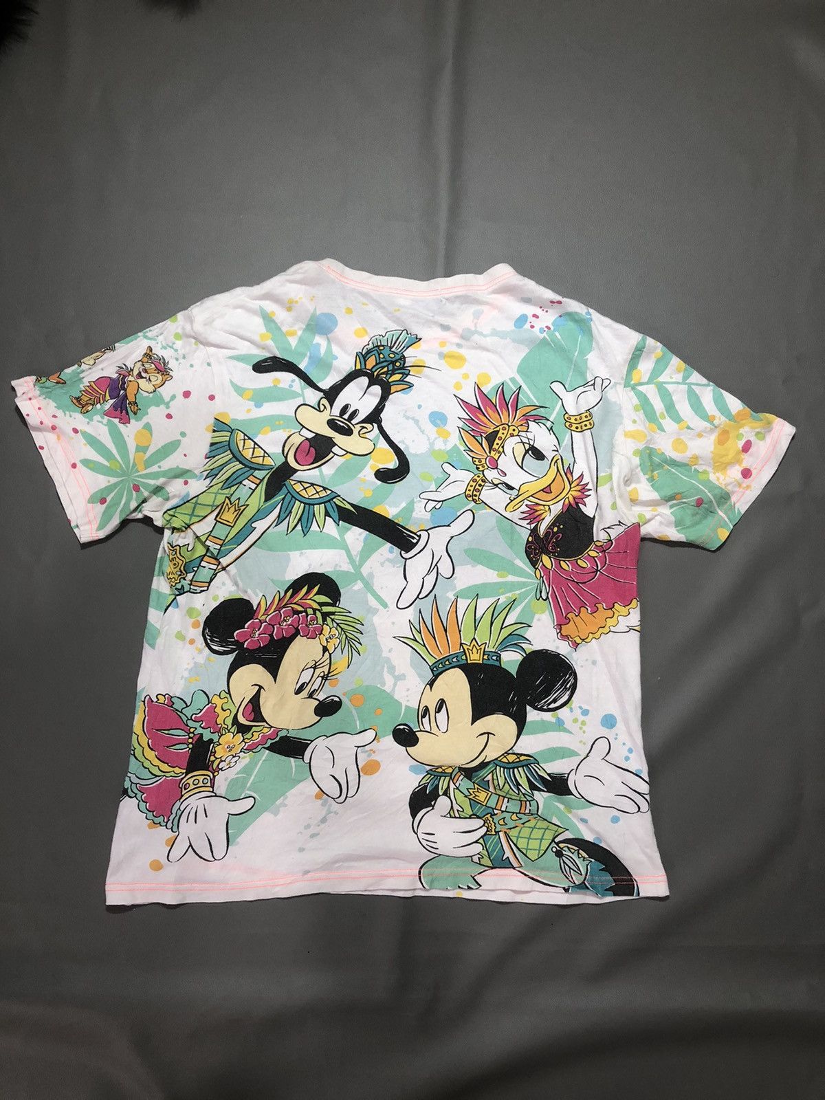 Disney × Hysteric Glamour × Japanese Brand Tokyo Disney Resort All Over Print Tshirt Tee Size US L / EU 52-54 / 3 - 2 Thumbnail