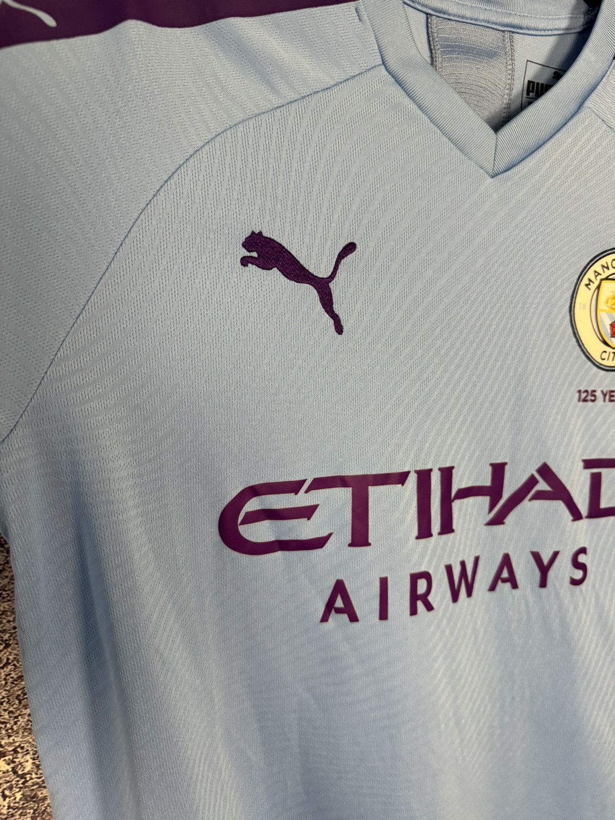 Puma × Vintage Vintage Manchester City 2019/20 Puma Jersey y2k blokcore Size US S / EU 44-46 / 1 - 6 Thumbnail