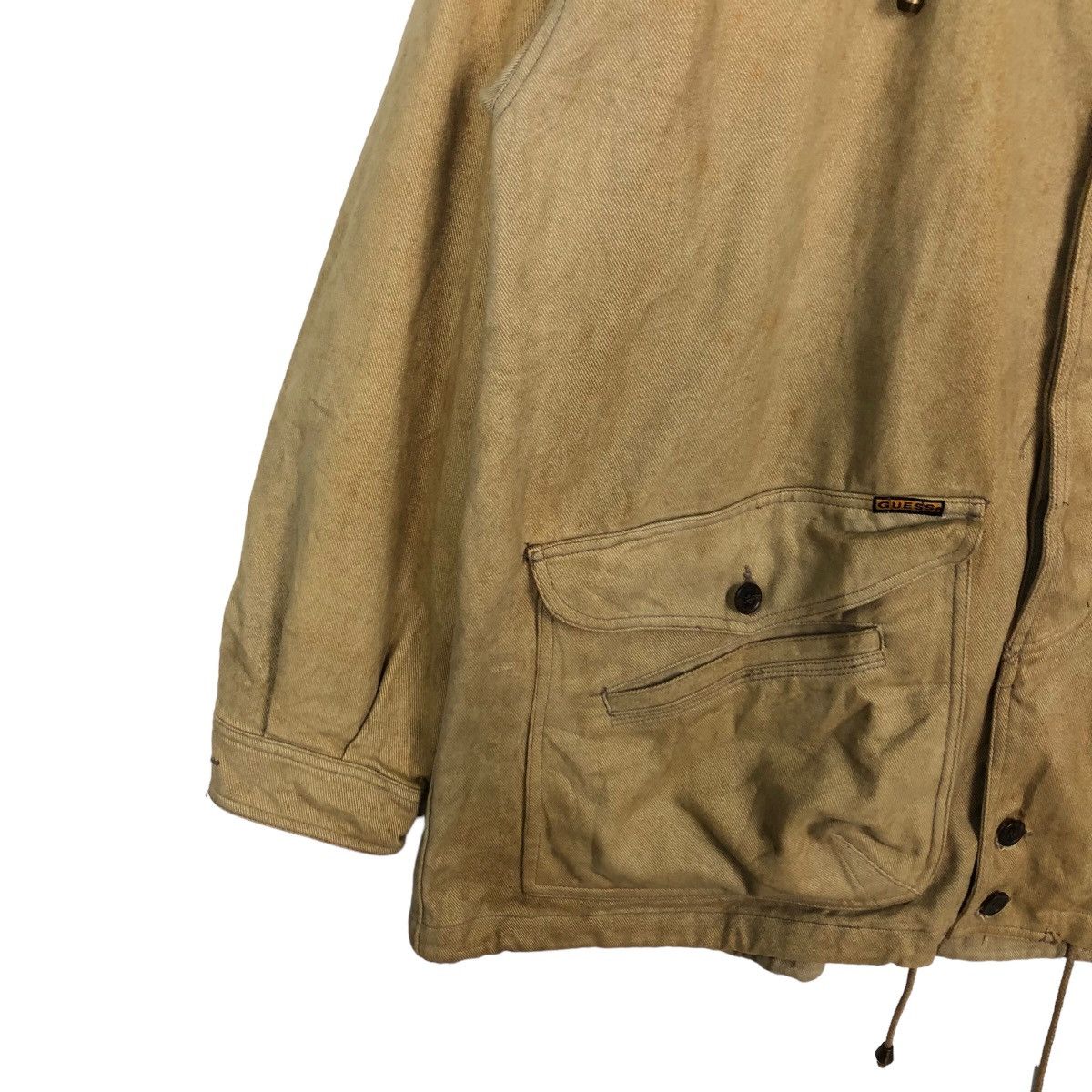 Japanese Brand VINTAGE CHORE WORK JACKET CARGO POCKET GUESS HONG KONG Size US XL / EU 56 / 4 - 3 Thumbnail