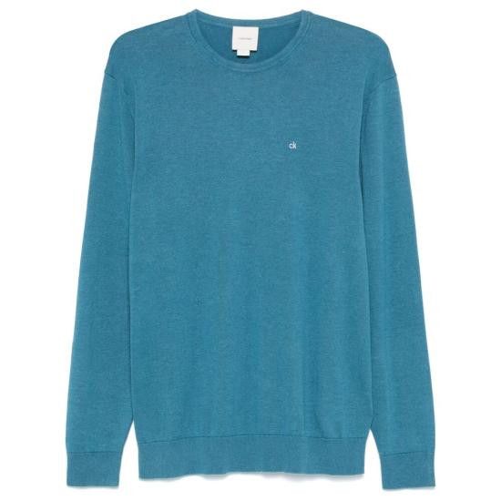 Calvin Klein CALVIN KLEIN Men Sweatshirts K10K113549 MIDNG BLUE Size US XL / EU 56 / 4 - 1 Thumbnail