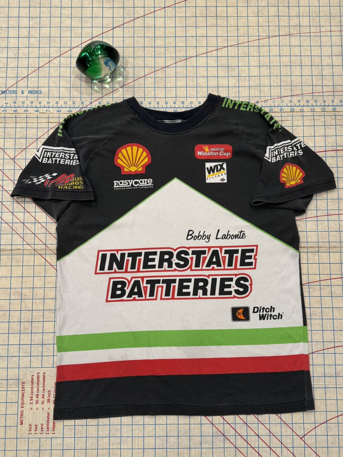 Chase Authentics Vintage Chase Authentic Bobby Labonte NASCAR Tee Mens Large Size US L / EU 52-54 / 3 - 5 Thumbnail