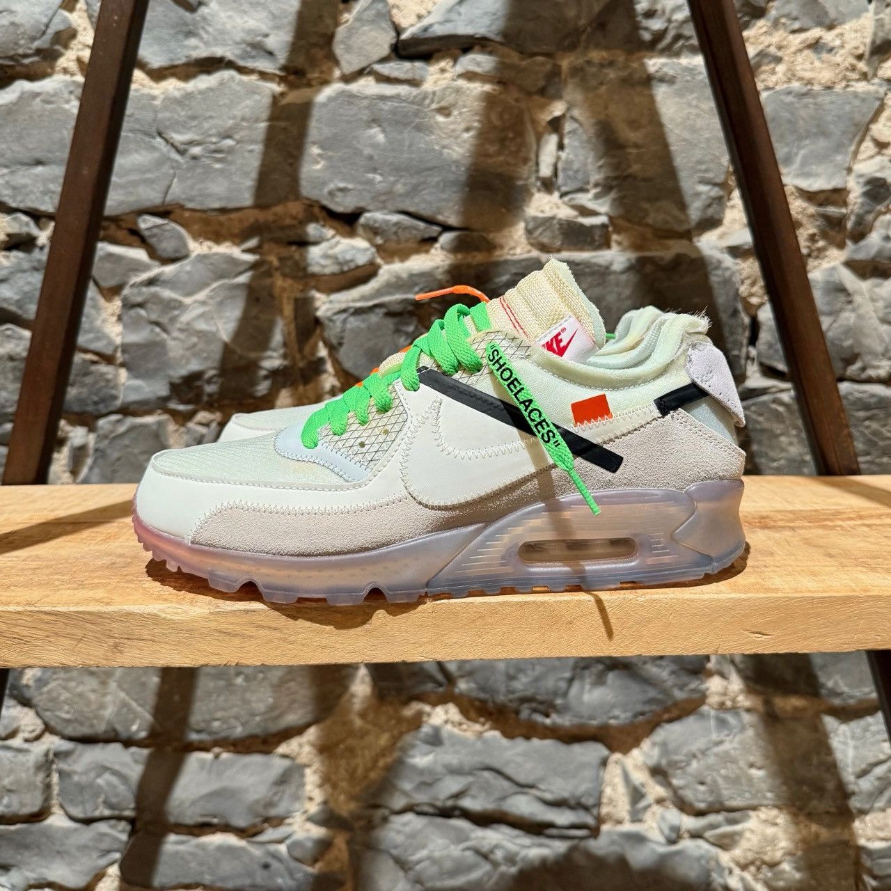 Nike × Off-White Nike X Off-White The Ten White Air Max 90 Sneakers Size US 9 / EU 42 - 5 Thumbnail