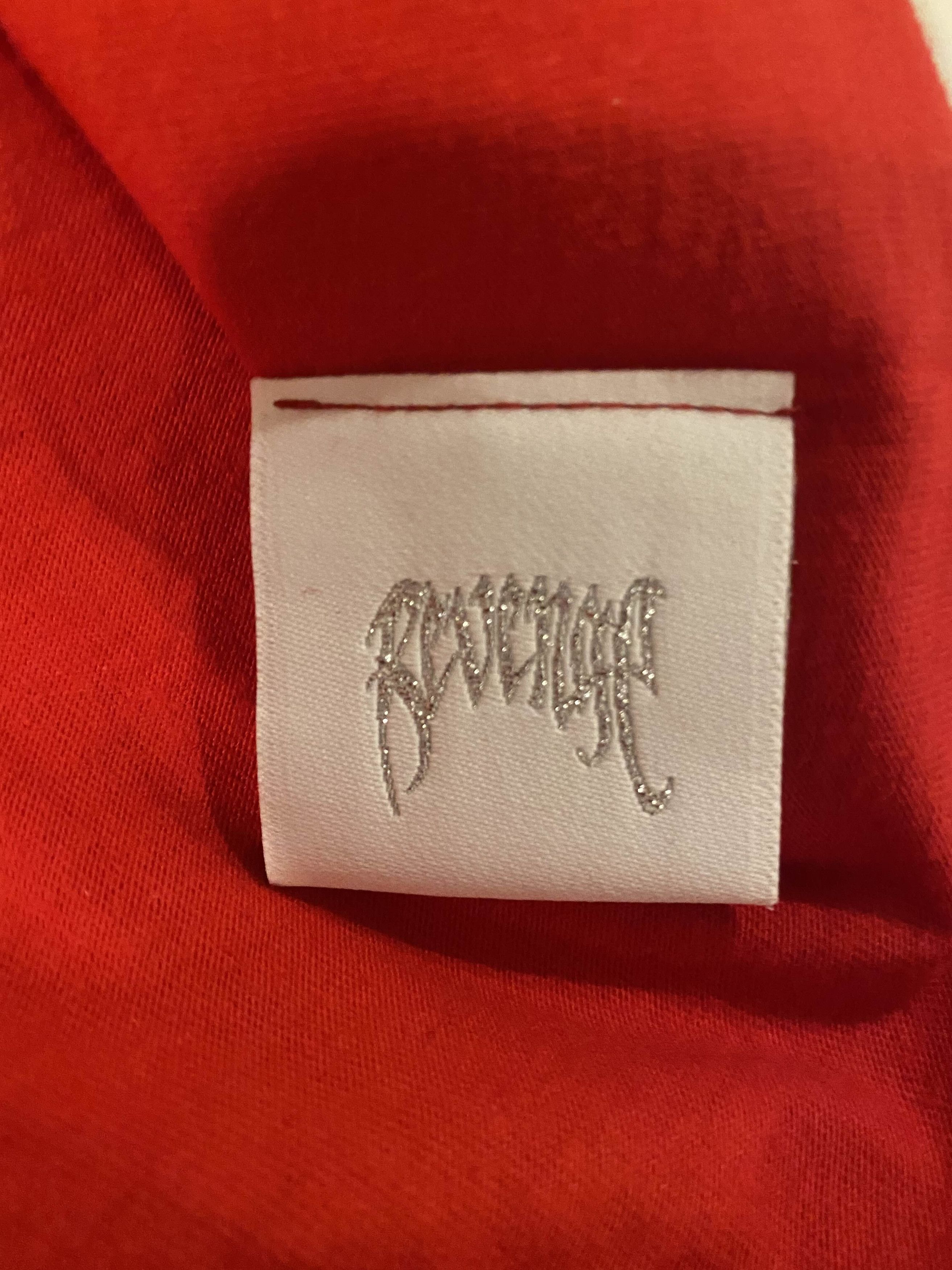 Revenge Revenge Red Lightning Rhinestone Tee Size US M / EU 48-50 / 2 - 5 Thumbnail