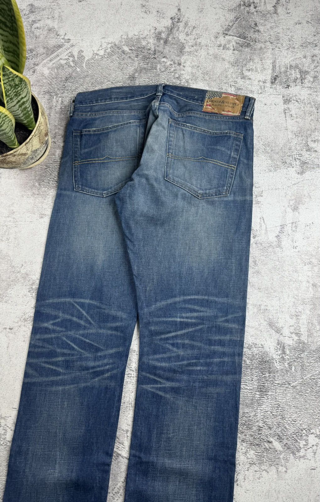 Denim & Supply Ralph Lauren Vintage Denim & Supply 36/32 Ralph Slim Jeans Pants Trousers Size US 36 / EU 52 - 6 Thumbnail
