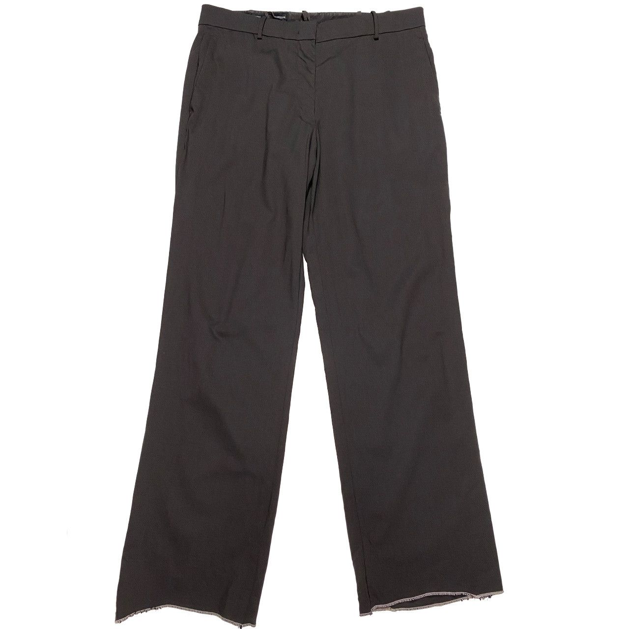 Jil Sander Jil Sander Relaxed Fit Wool Trousers Dark Gray / Brown Size US 32 / EU 48 - 1 Thumbnail