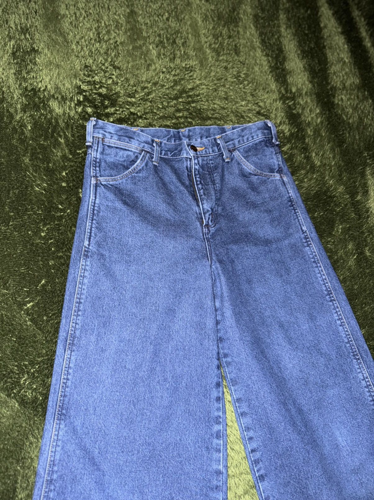 Wrangler [M] Wrangler Made in Japan Wide Denim Pants Size 29" - 6 Thumbnail