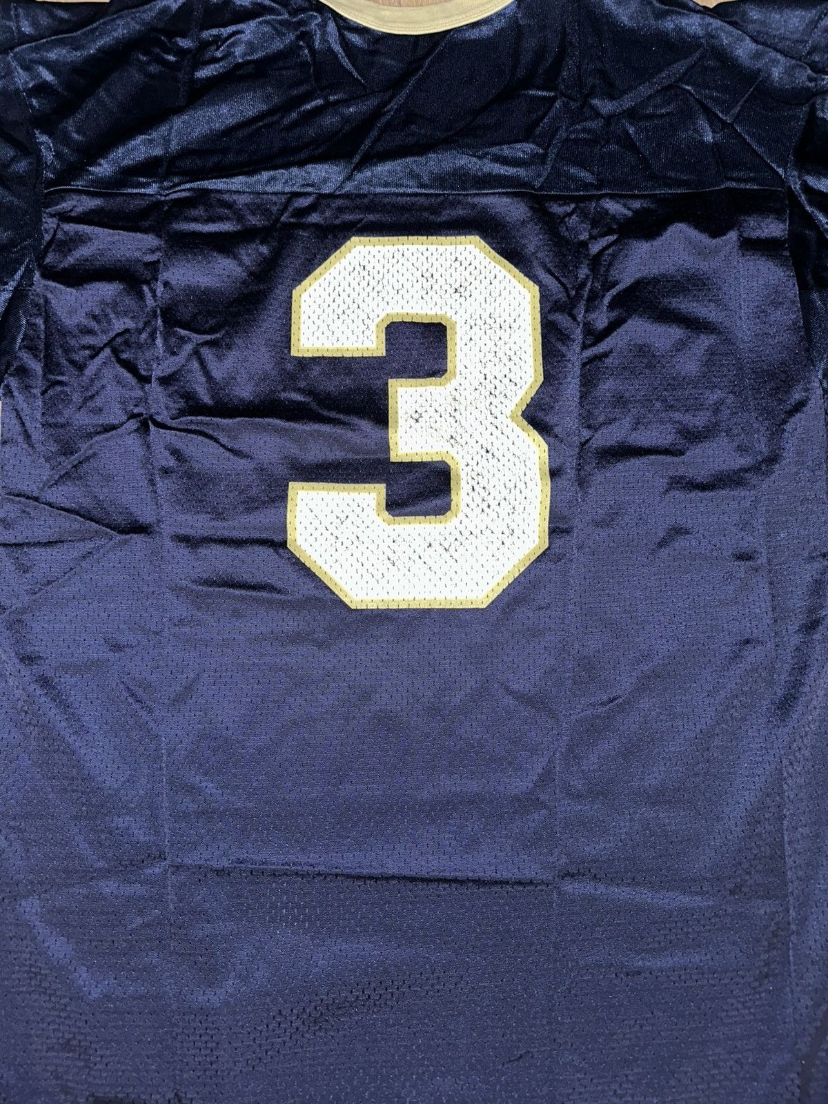 Champion × NCAA × Vintage Vintage 90’s Notre Dame # 3 Joe Montana Champion Jersey Size US L / EU 52-54 / 3 - 4 Thumbnail