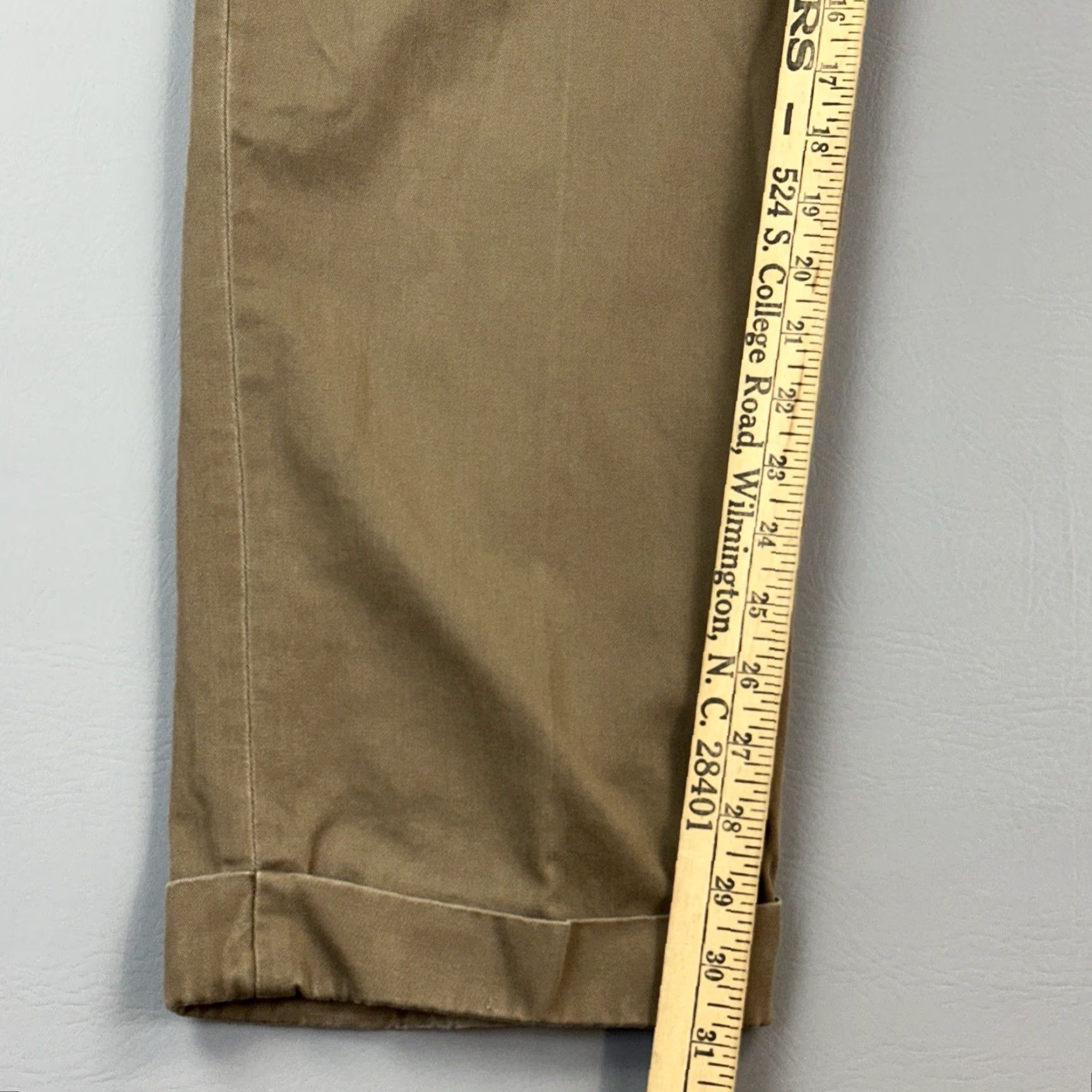 Polo Ralph Lauren Vintage Polo Ralph Lauren Hammond Pants Mens 35x32 35x31 Pleated Front Cuffed Chino Size US S / EU 44-46 / 1 - 3 Thumbnail