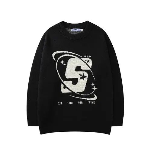 Japanese Brand Oversized Baggy Knitted Sweater Size US XL / EU 56 / 4 - 2 Thumbnail