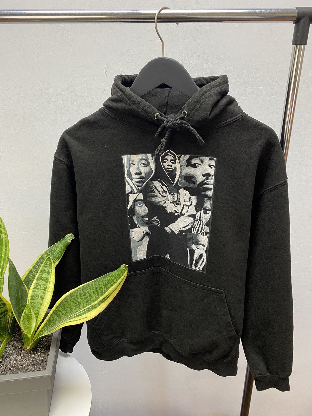 Band Tees × Rap Tees 2Pac Rap Hoodie Tupac Hip Hop Style Shakur Makavelli Size US M / EU 48-50 / 2 - 4 Thumbnail