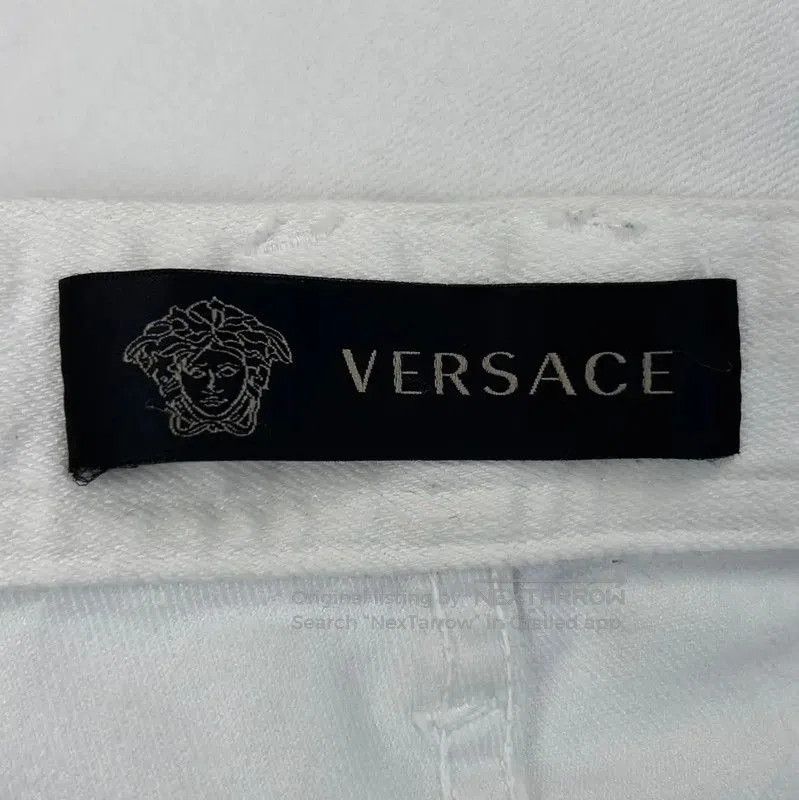 Versace Versace Casual White Denim Pants for Men . Size US 34 / EU 50 - 8 Thumbnail