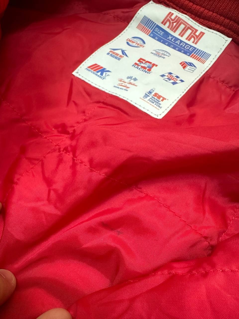 Kith × Ronnie Fieg Kith x Ronnie Fieg Jacket Racing Collection 2018 XL Red Bull Size US XL / EU 56 / 4 - 6 Thumbnail