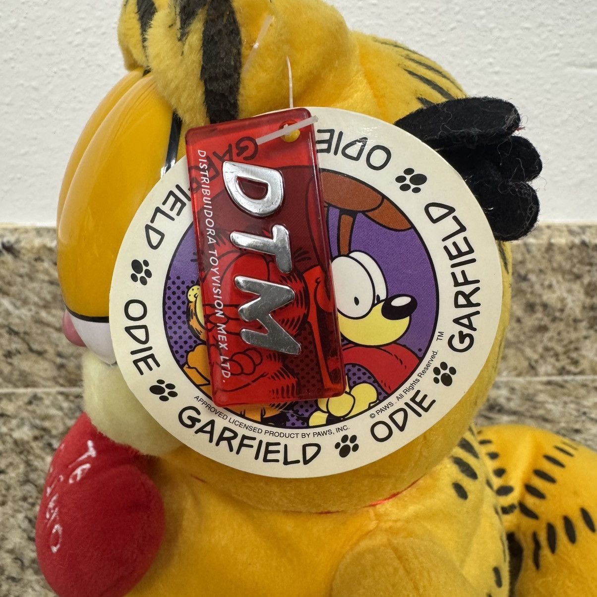 Vintage Vintage Garfield Te Quiero” 11” Spanish Valentines Day Plush Size ONE SIZE - 5 Thumbnail