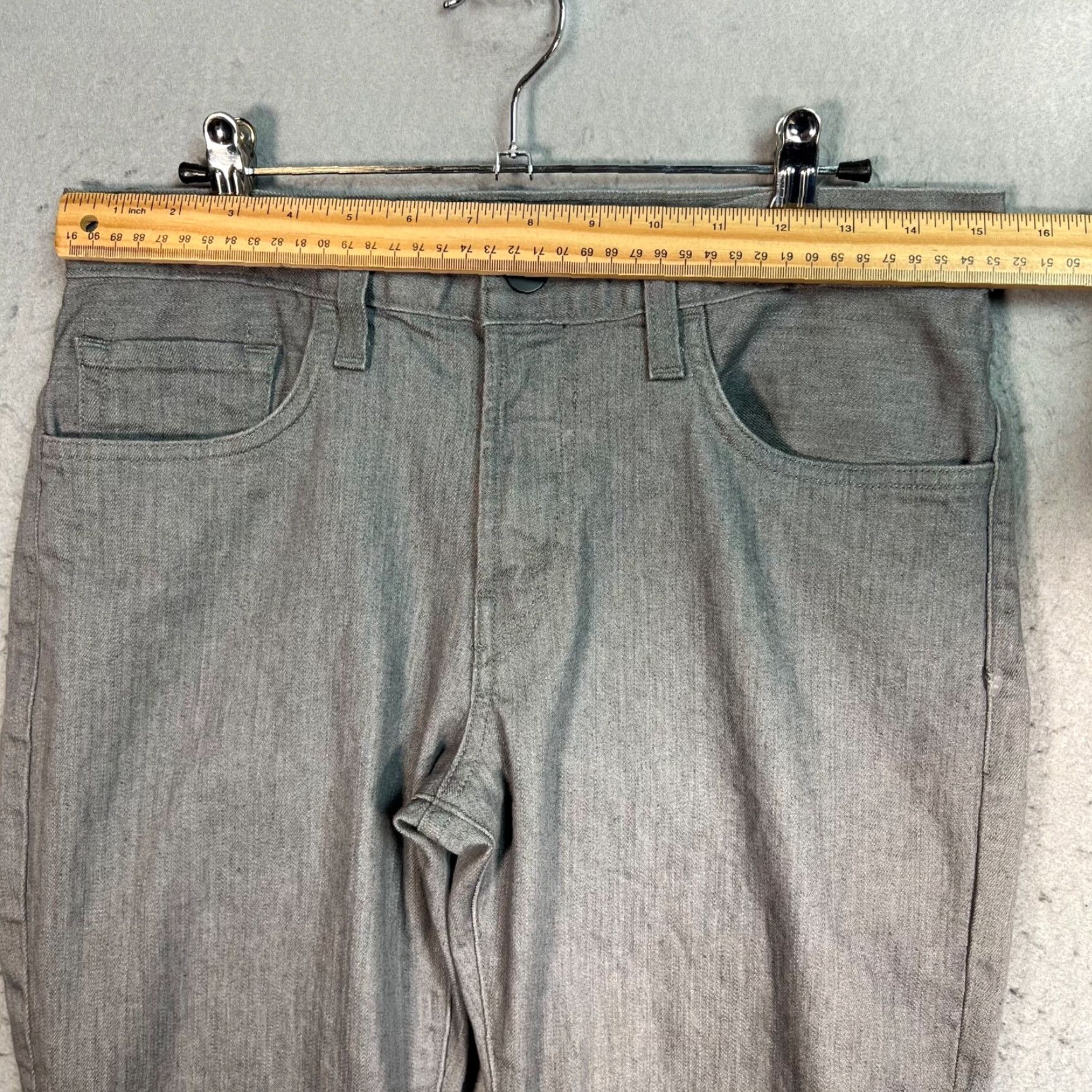 J Brand J Brand Jeans Slim Fit Denim 31 Gray 5-Pocket Cotton Blend Adult Womens Size 24" / US 00 / IT 34 - 7 Thumbnail