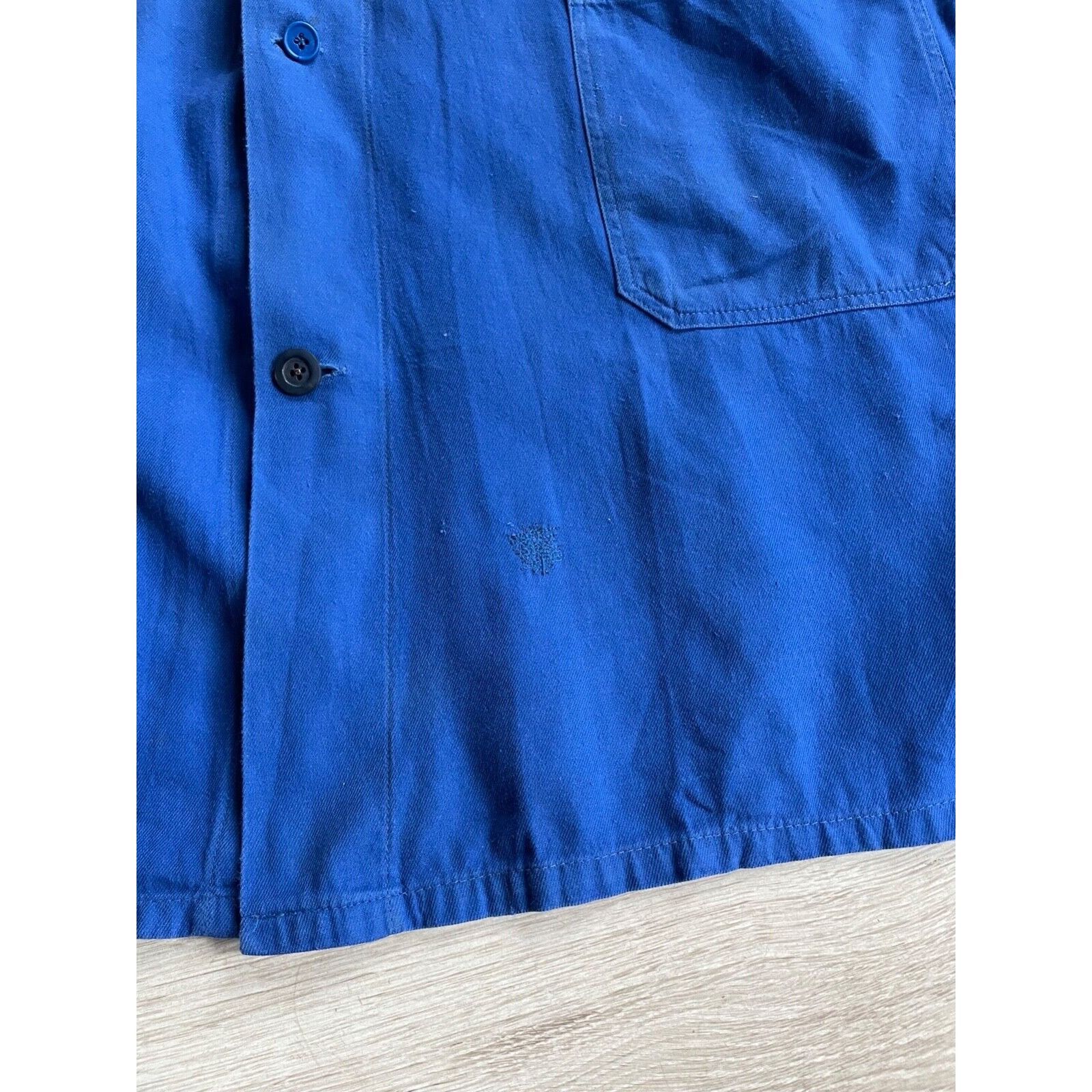 Le Laboureur Vintage French Workwear Blue Chore Utility Jacket 8412AC Size US L / EU 52-54 / 3 - 5 Thumbnail