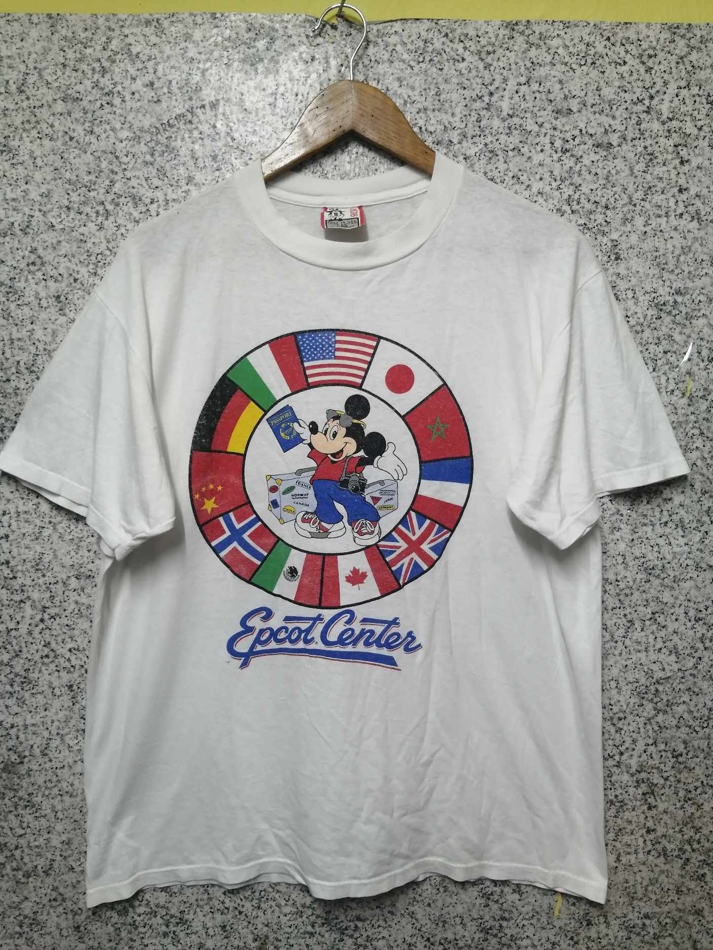 Disney Thrashed Sun Faded Mickey Mouse Shirt Distressed Grunge Band Size US L / EU 52-54 / 3 - 1 Thumbnail
