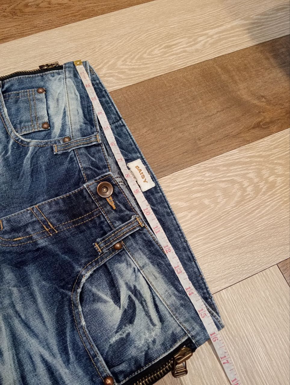 Japanese Brand DAISY BLUE DISTRESSED FLARED DENIM PANTS Size US 32 / EU 48 - 11 Thumbnail