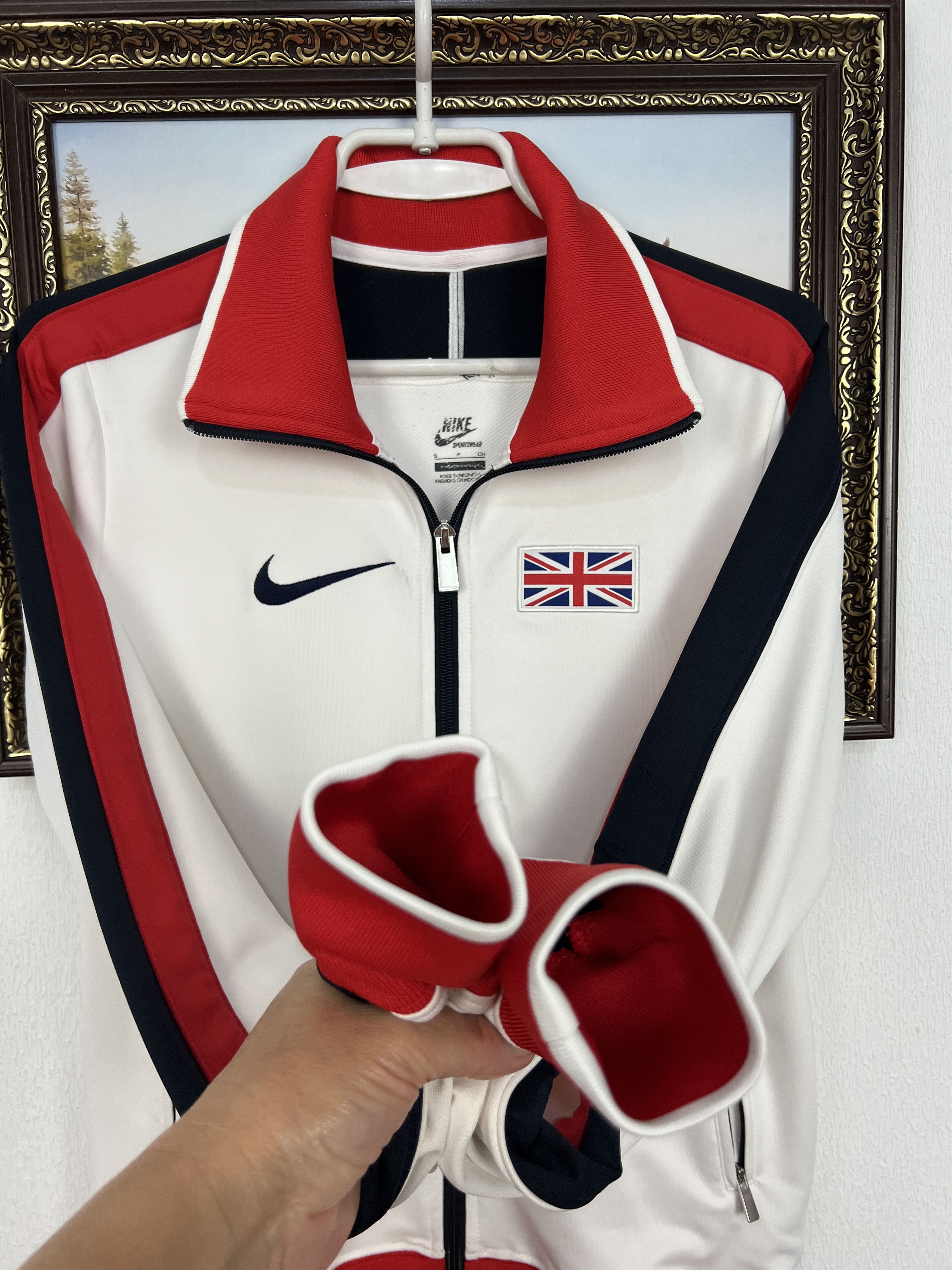 Nike Nike Great Britain Athletic Jacket Opympic Team Zip Size US S / EU 44-46 / 1 - 5 Thumbnail