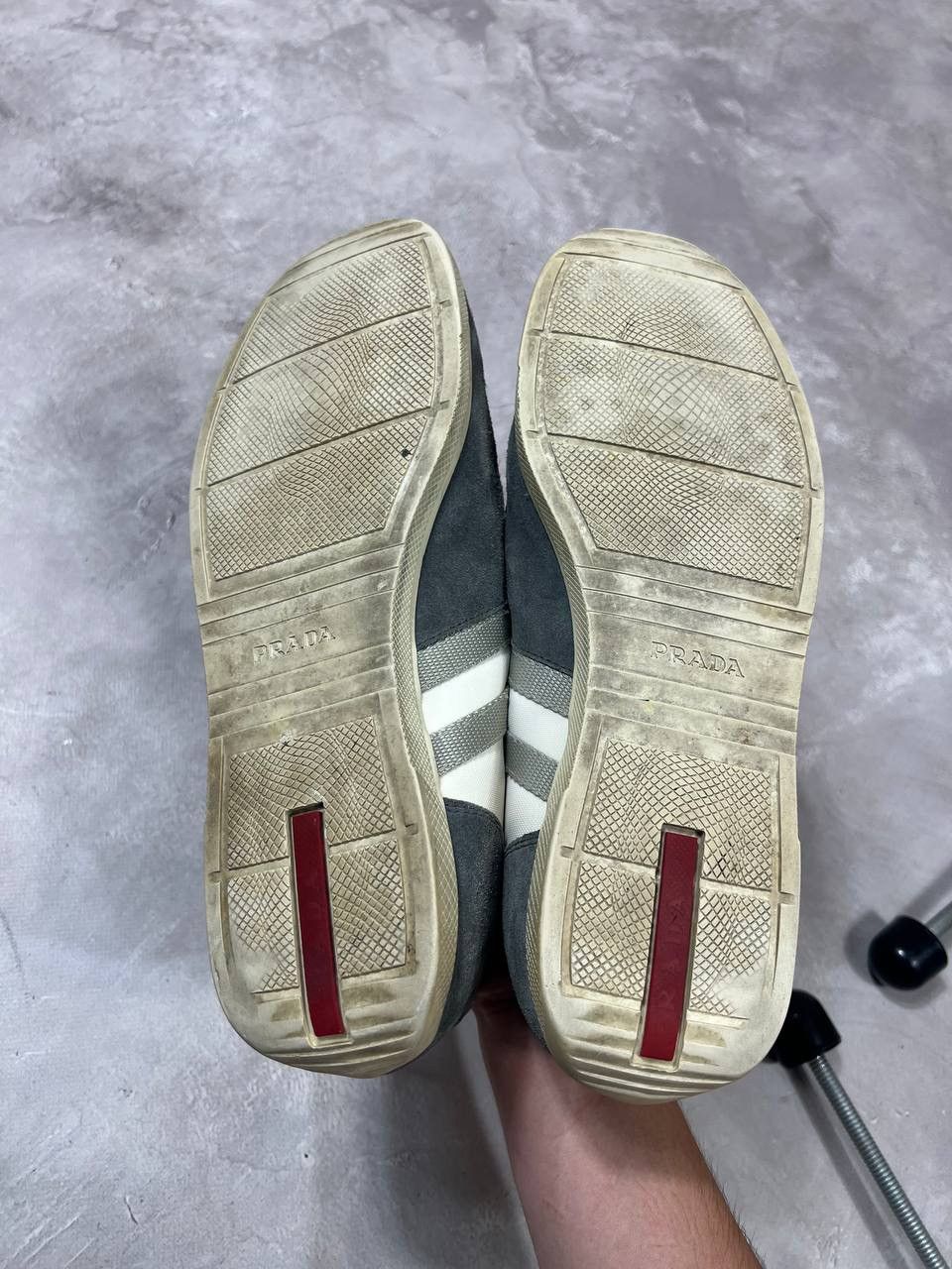 Prada Prada Leather Sneakers Size US 7.5 / EU 40-41 - 17 Thumbnail