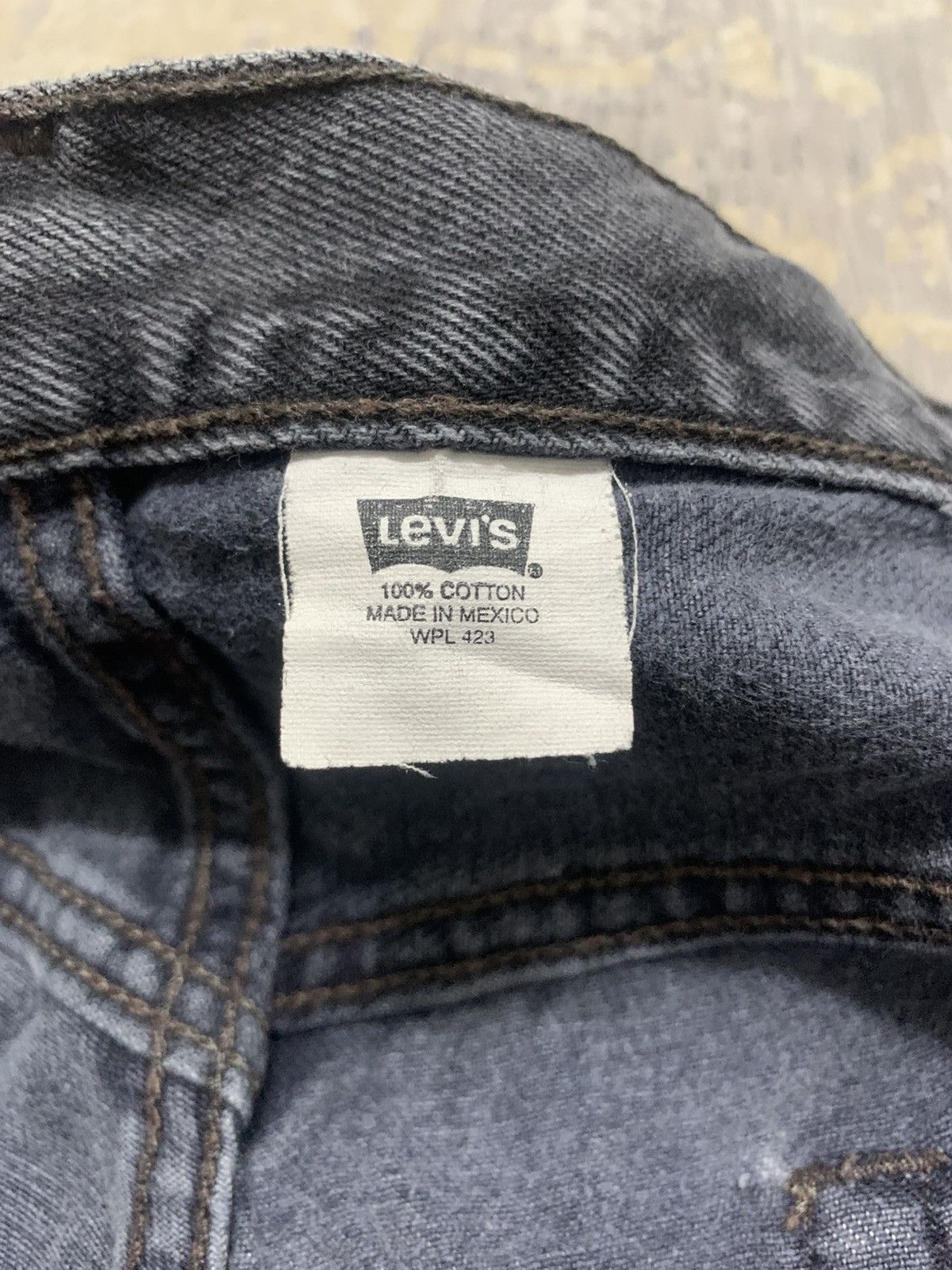 Levi's Vtg Levis 501 Levis Faded Black Wash Jeans W34 Size US 34 / EU 50 - 13 Thumbnail