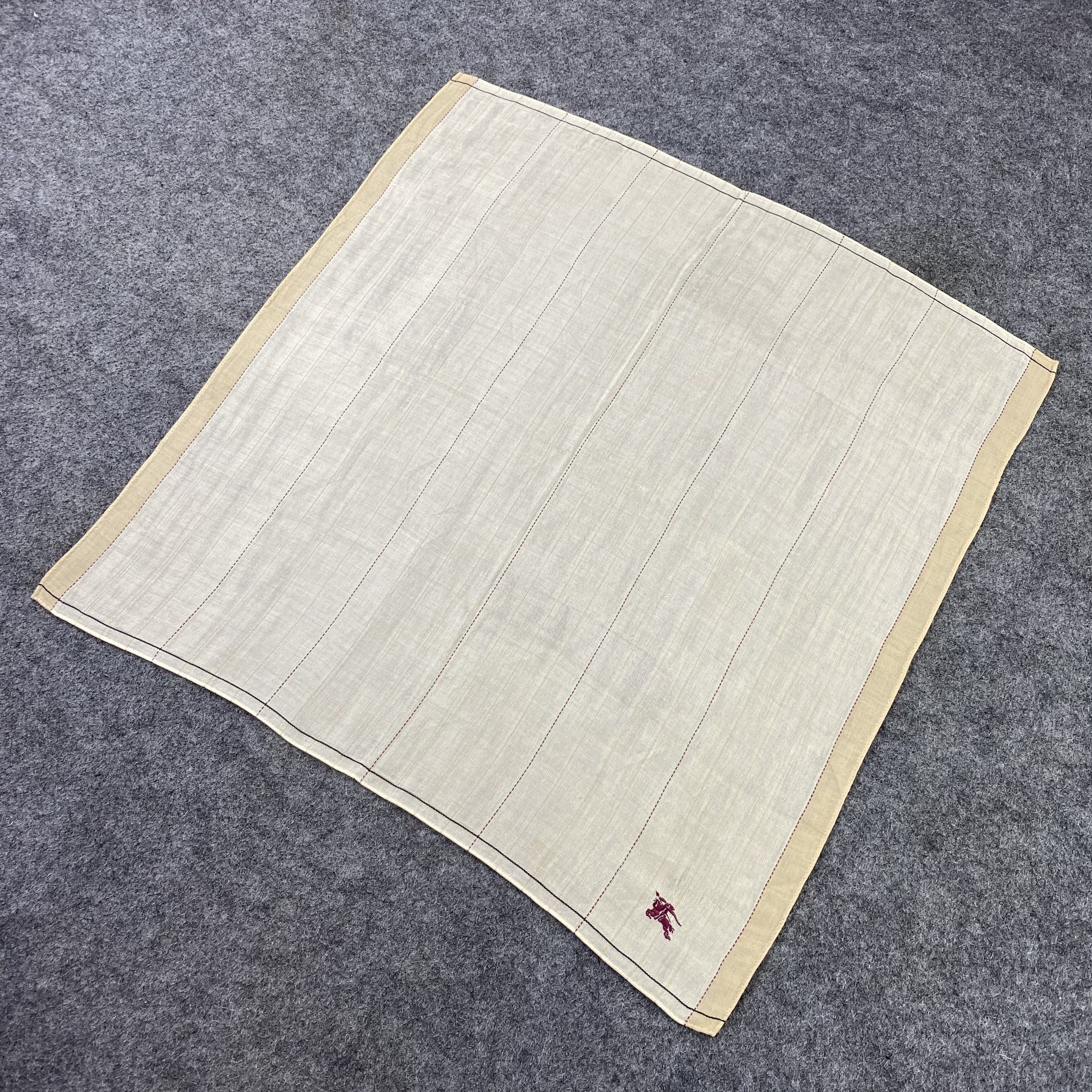 Burberry Burberry Handkerchief / Bandana / Neckerchief-B1180 Size ONE SIZE - 4 Thumbnail