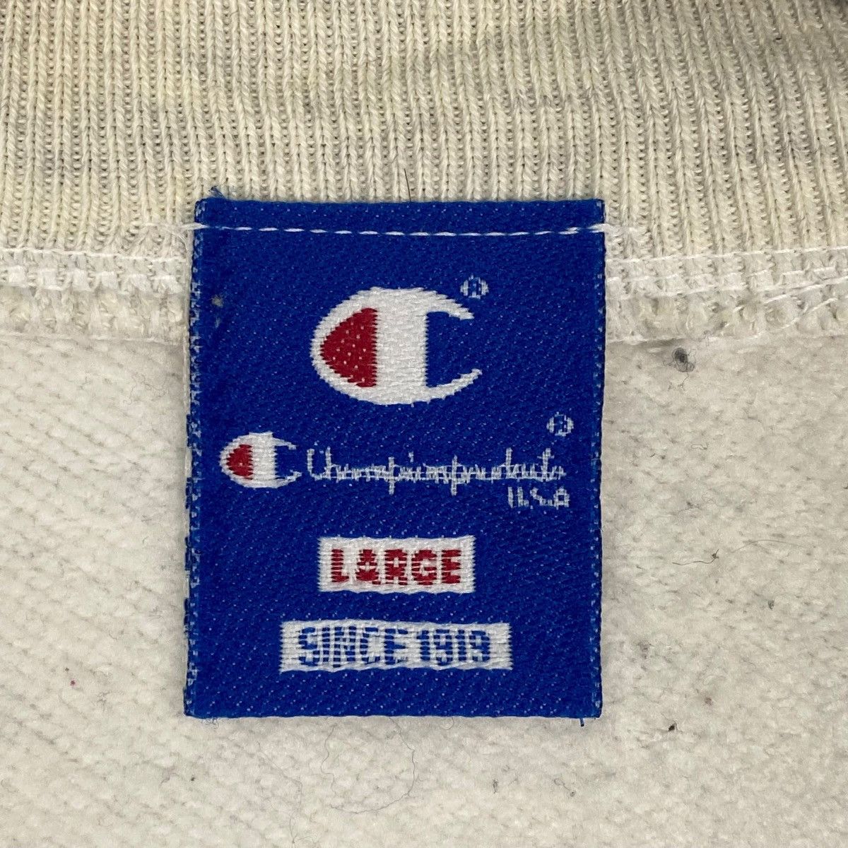 Other Vintage Champion Sweatshirt Crewneck Gray Printed Size L Size US L / EU 52-54 / 3 - 5 Thumbnail