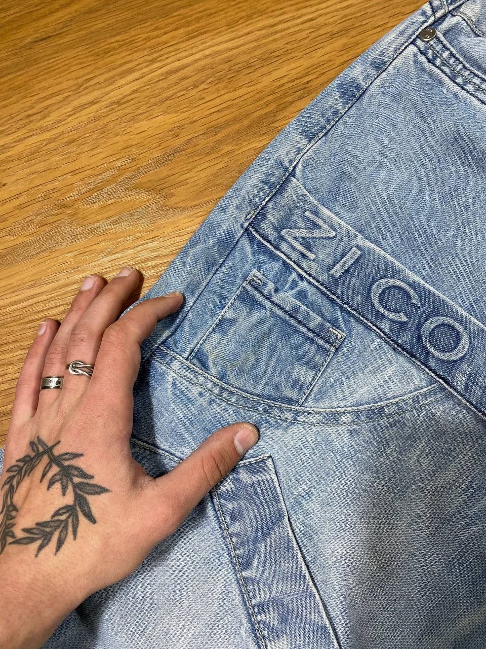 Japanese Brand Japanese Style Multipocket Bondage Distressed Washed Jeans Size US 34 / EU 50 - 12 Thumbnail