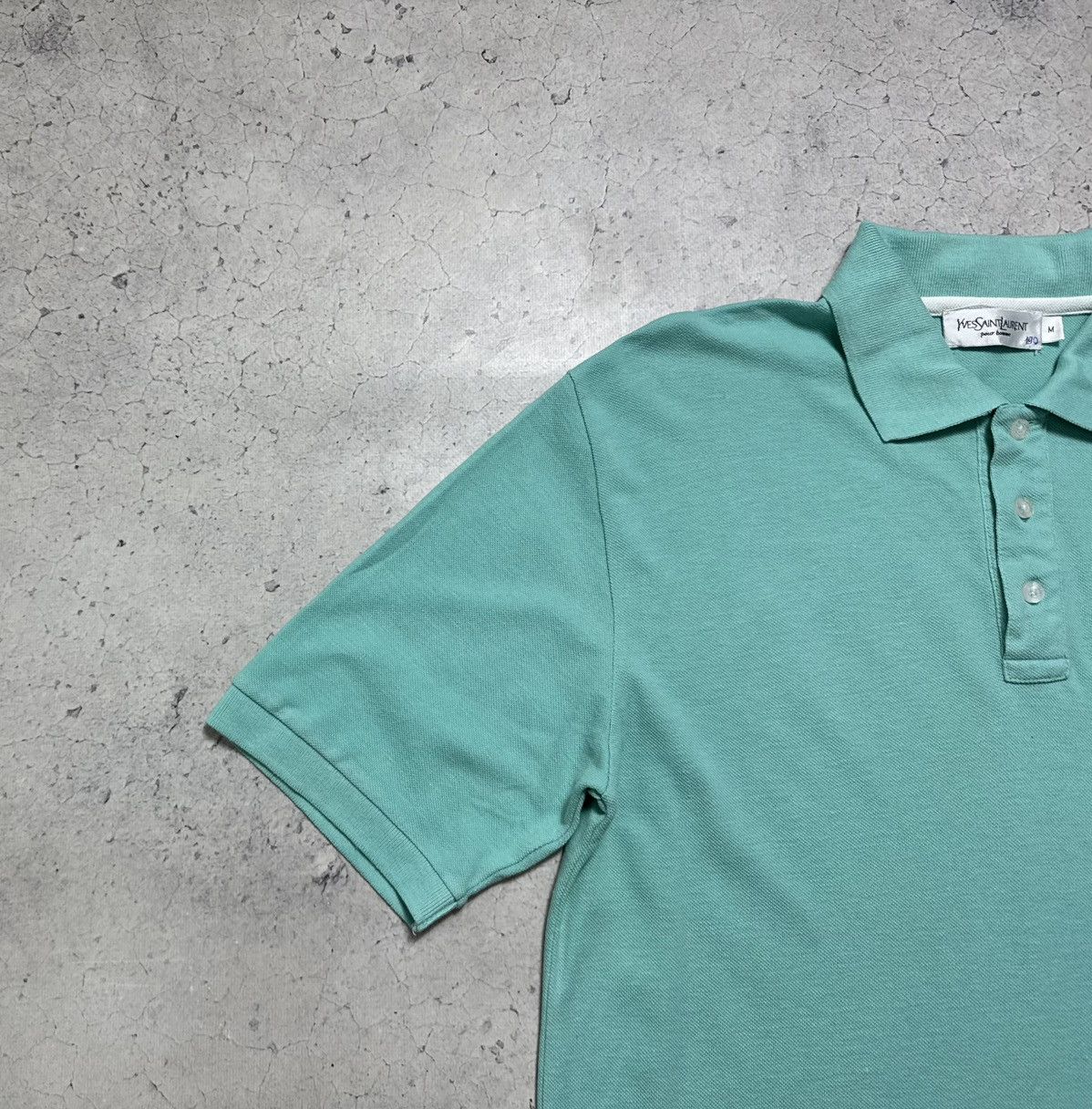 Yves Saint Laurent Yves Saint Laurent YSL Luxury Polo Shirt Vintage Size M Size US M / EU 48-50 / 2 - 4 Thumbnail
